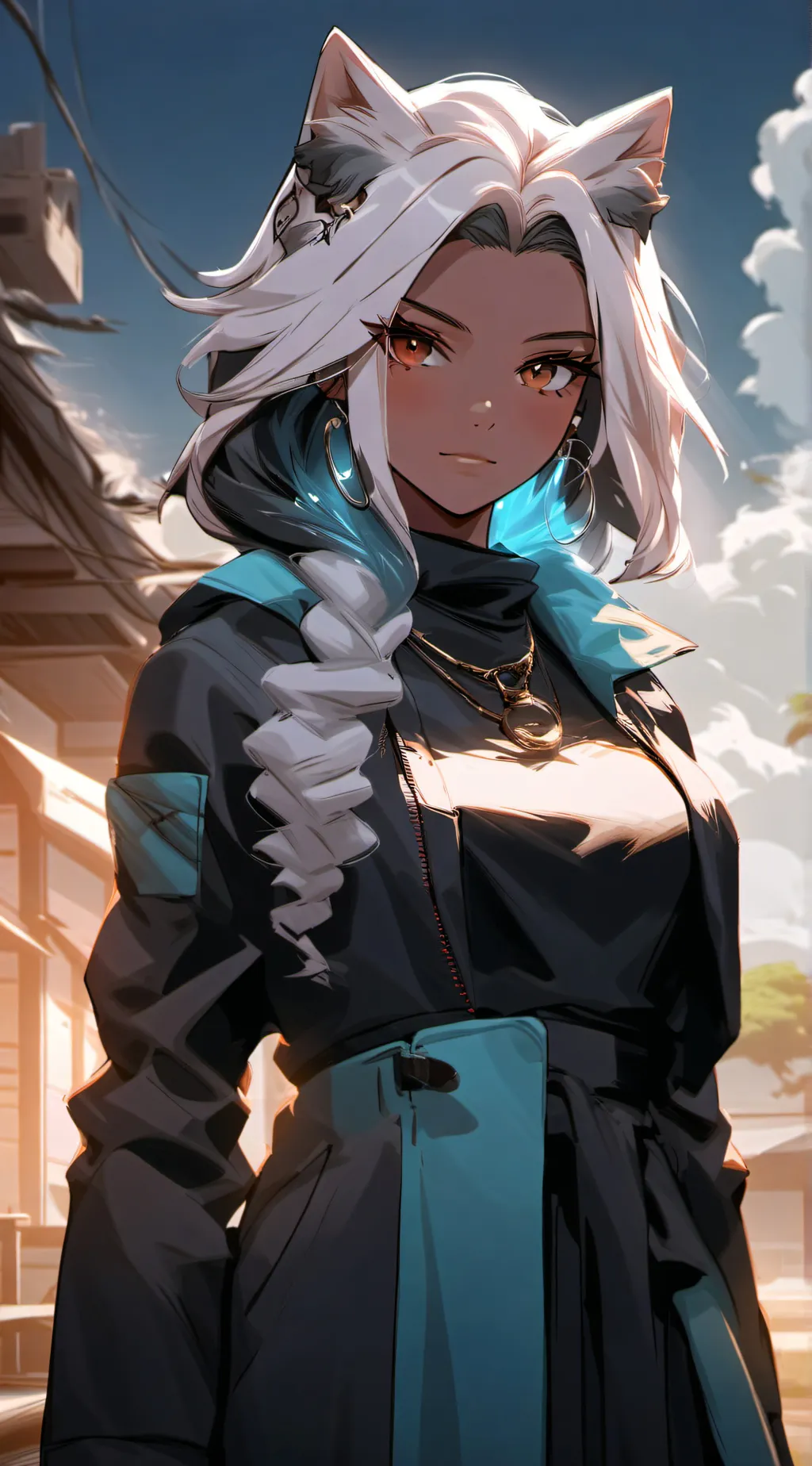 ai character: Nick  background