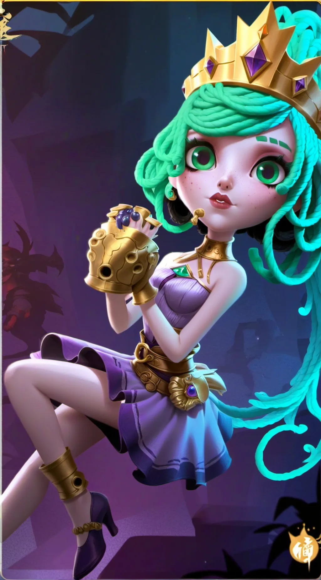 ai character: Velvet  background