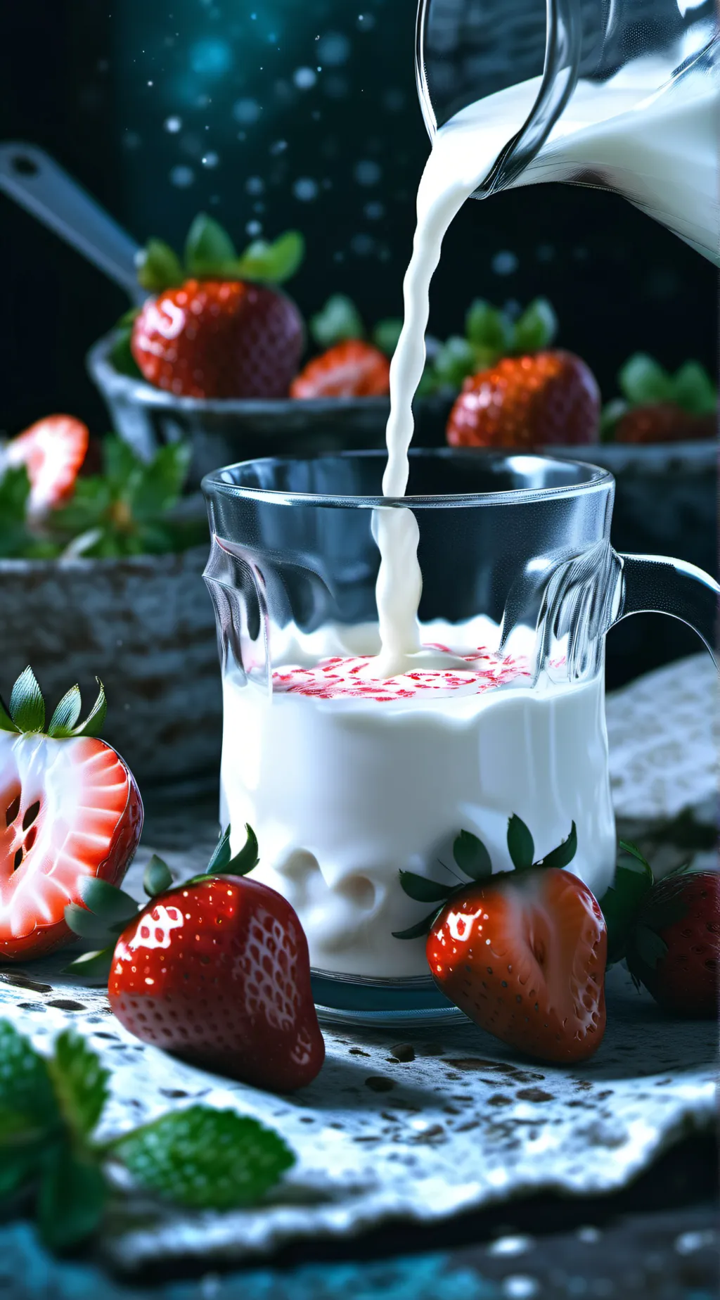 ai character: Milk background