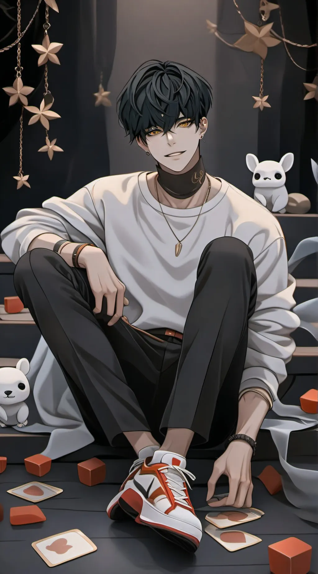 ai character: Senkio background