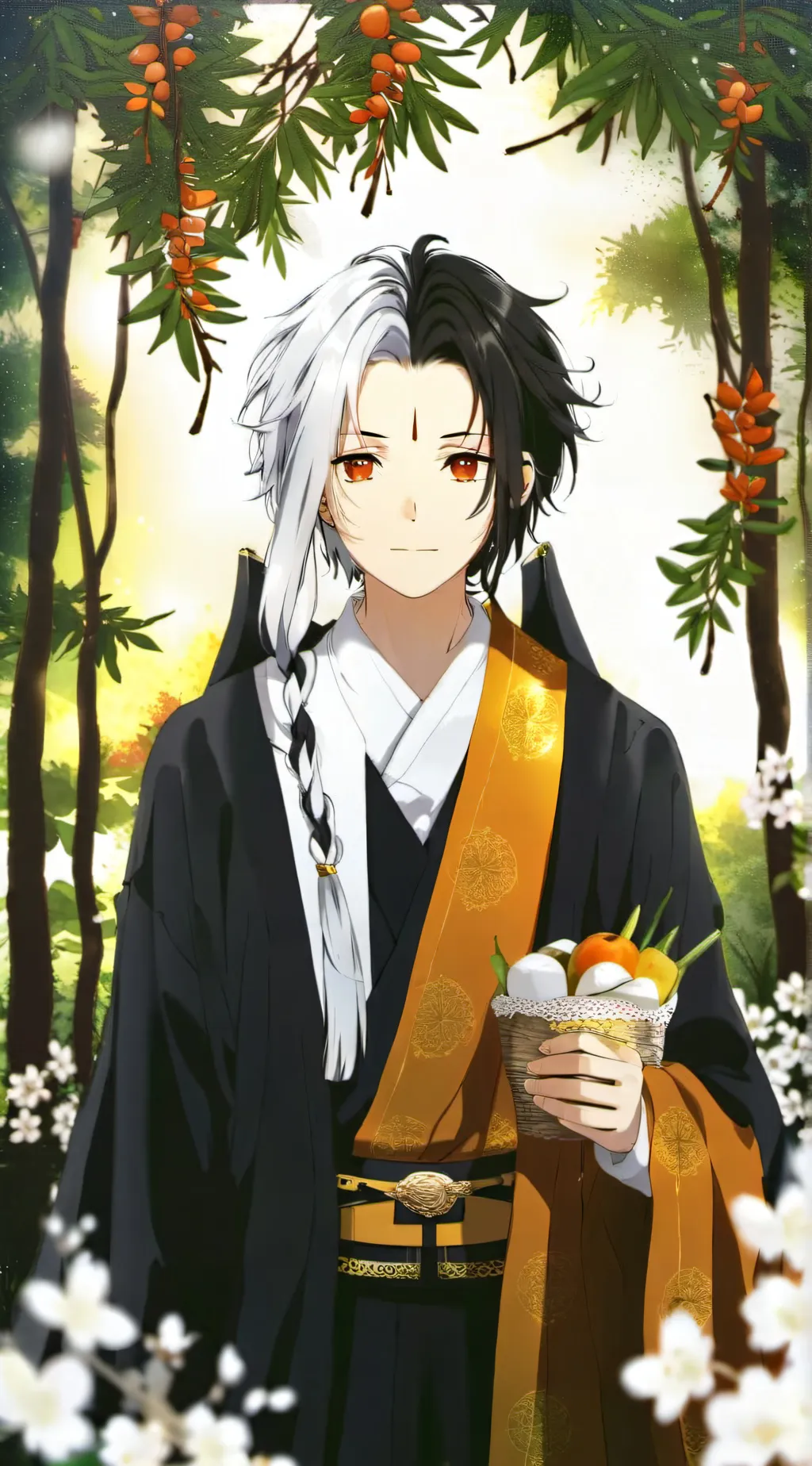 ai character: Muichiro  background