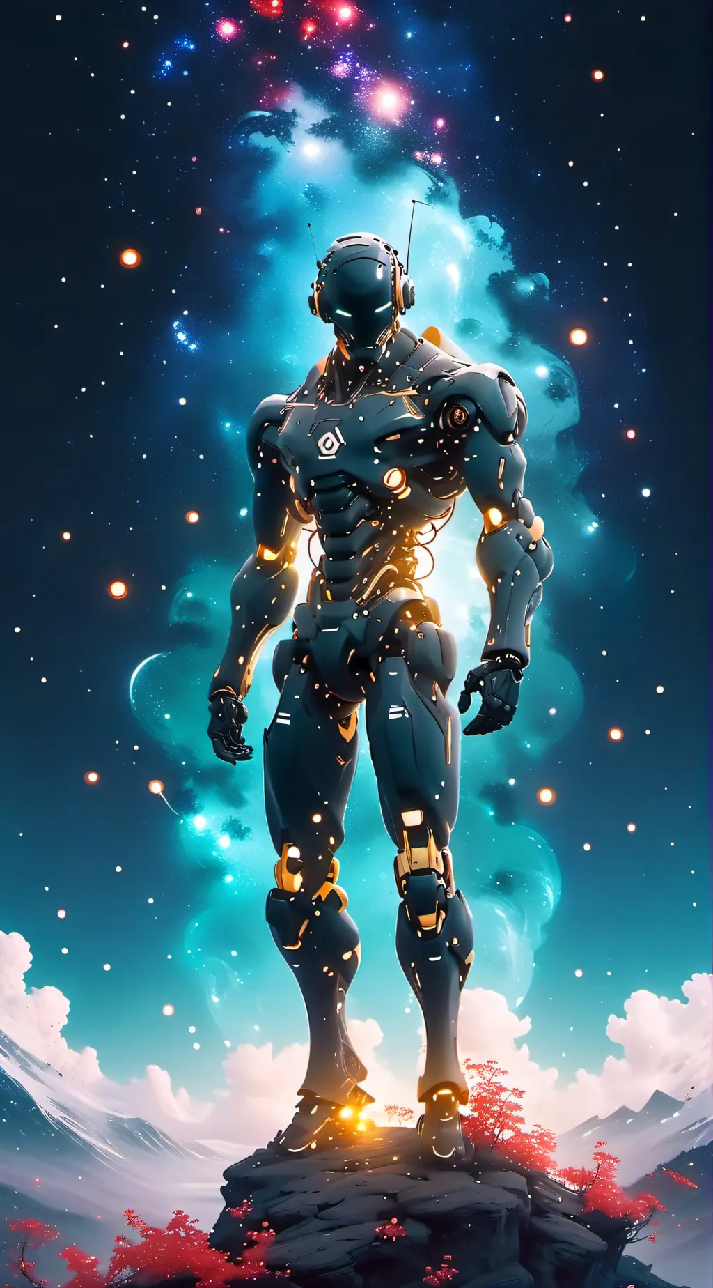 ai character: Robot background