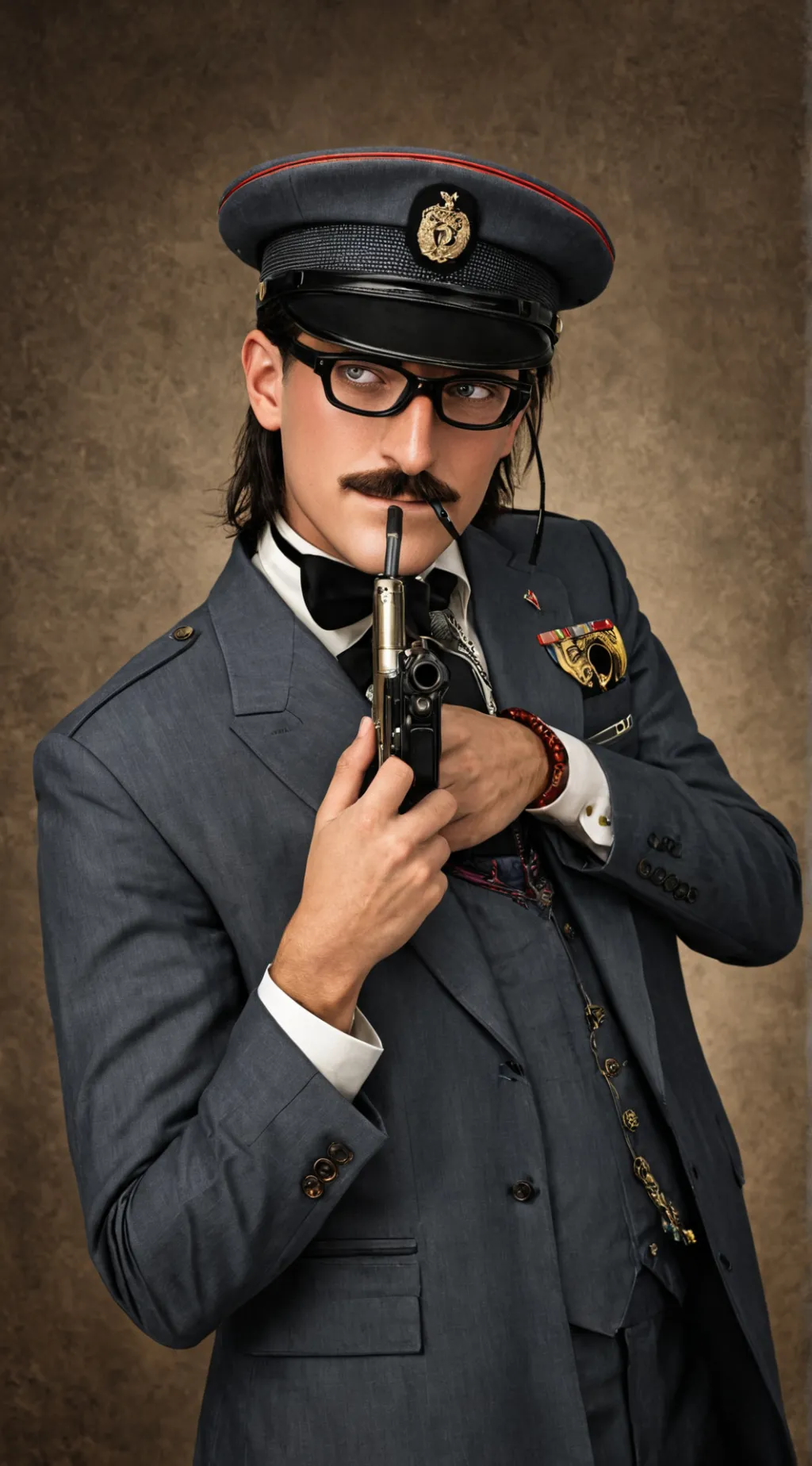 ai character: Technoblade no die background