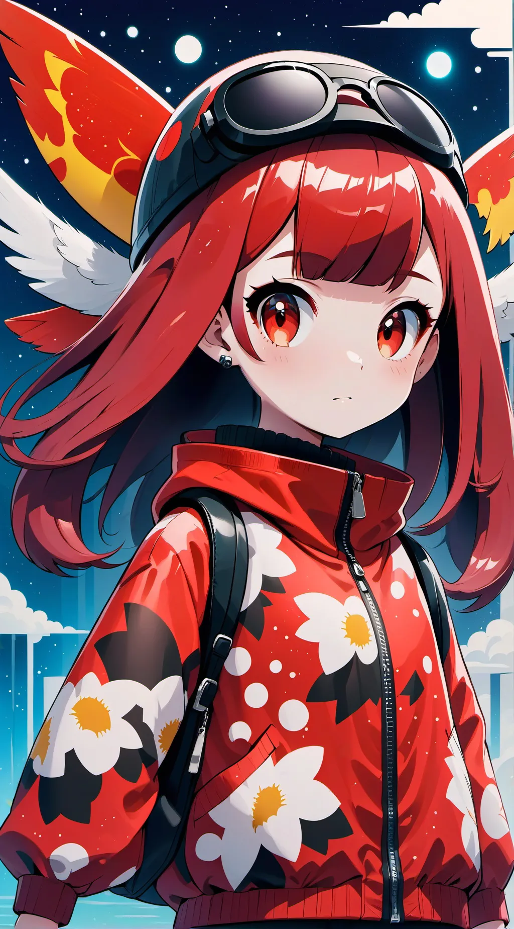 ai character: lily background