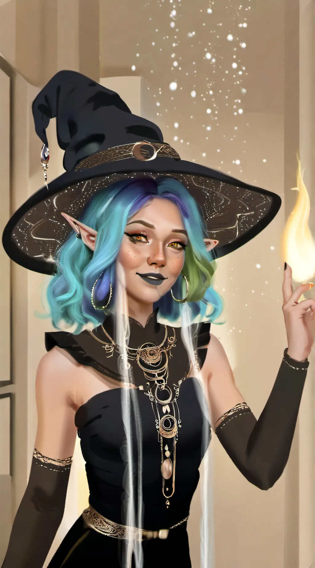 ai character: Verkana  background