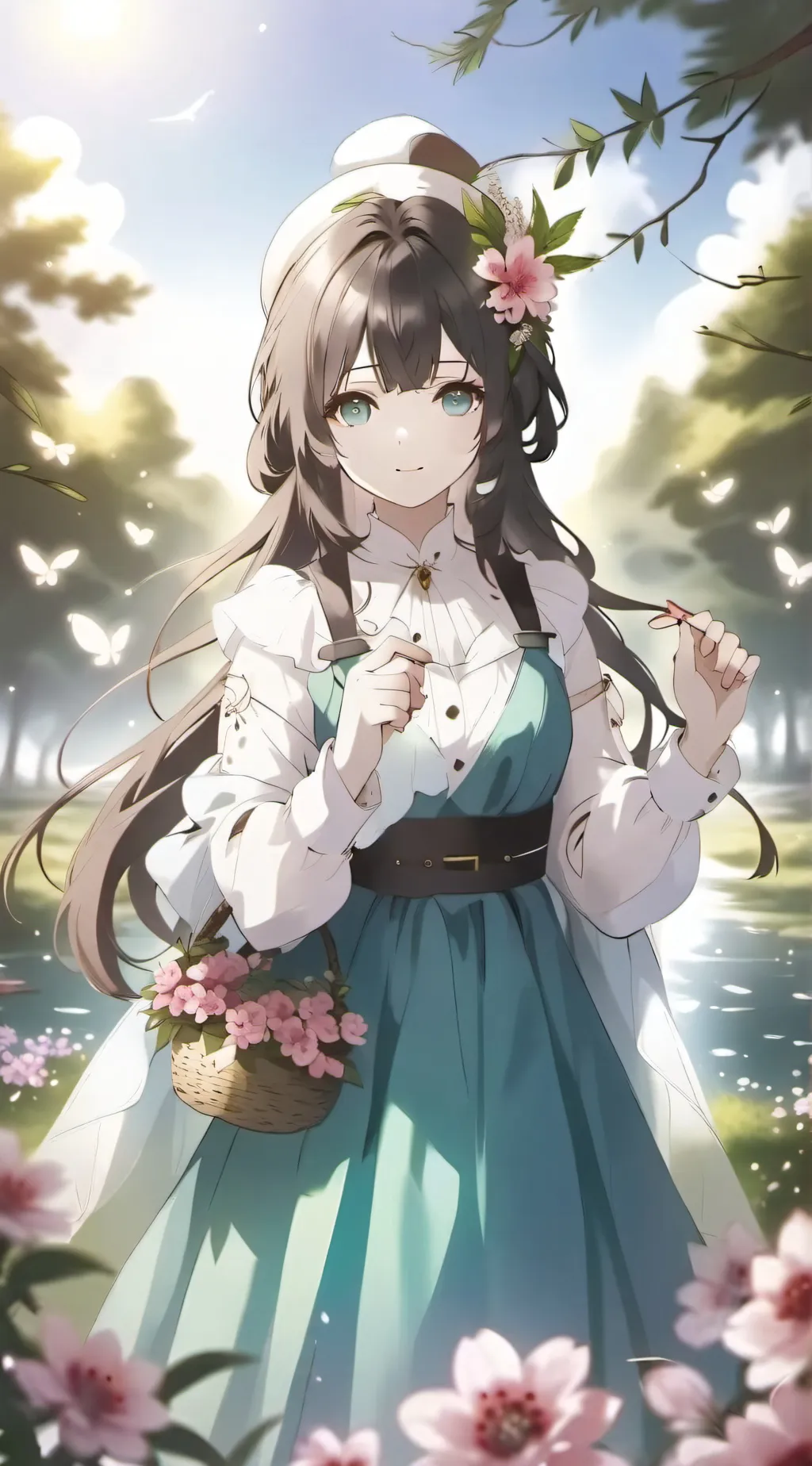 ai character: Lily ￼ background