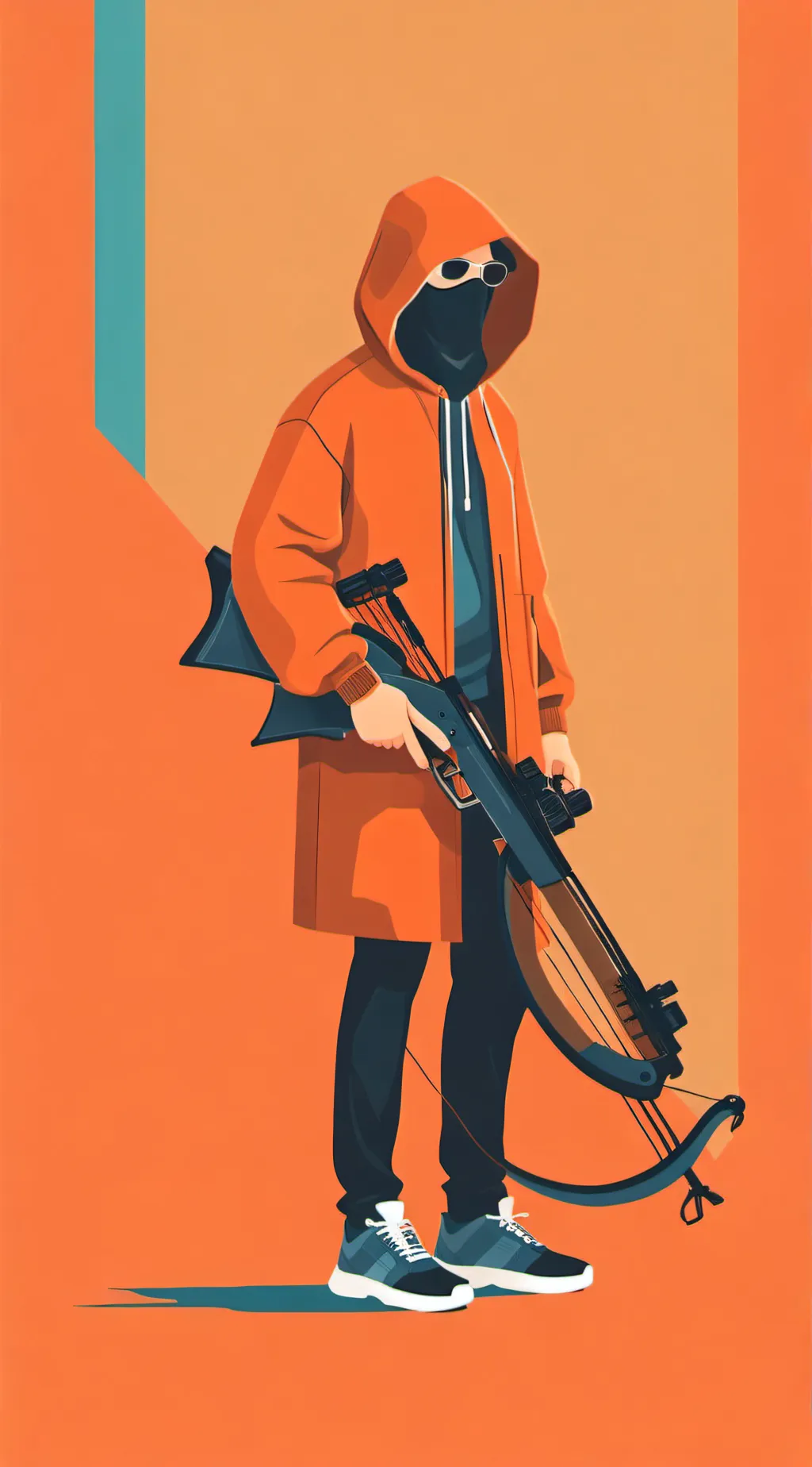 ai character: Crimson background