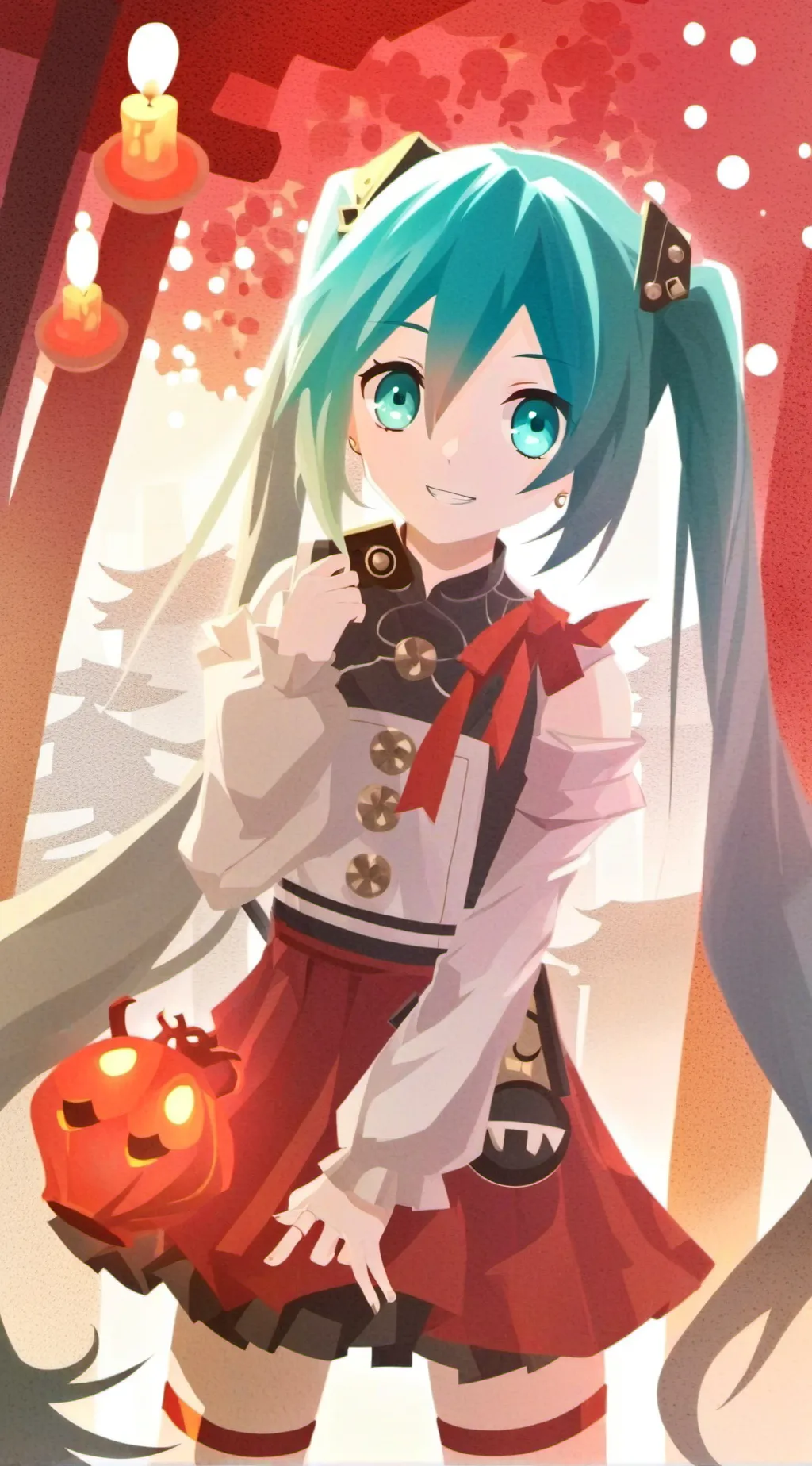 ai character: Miku background