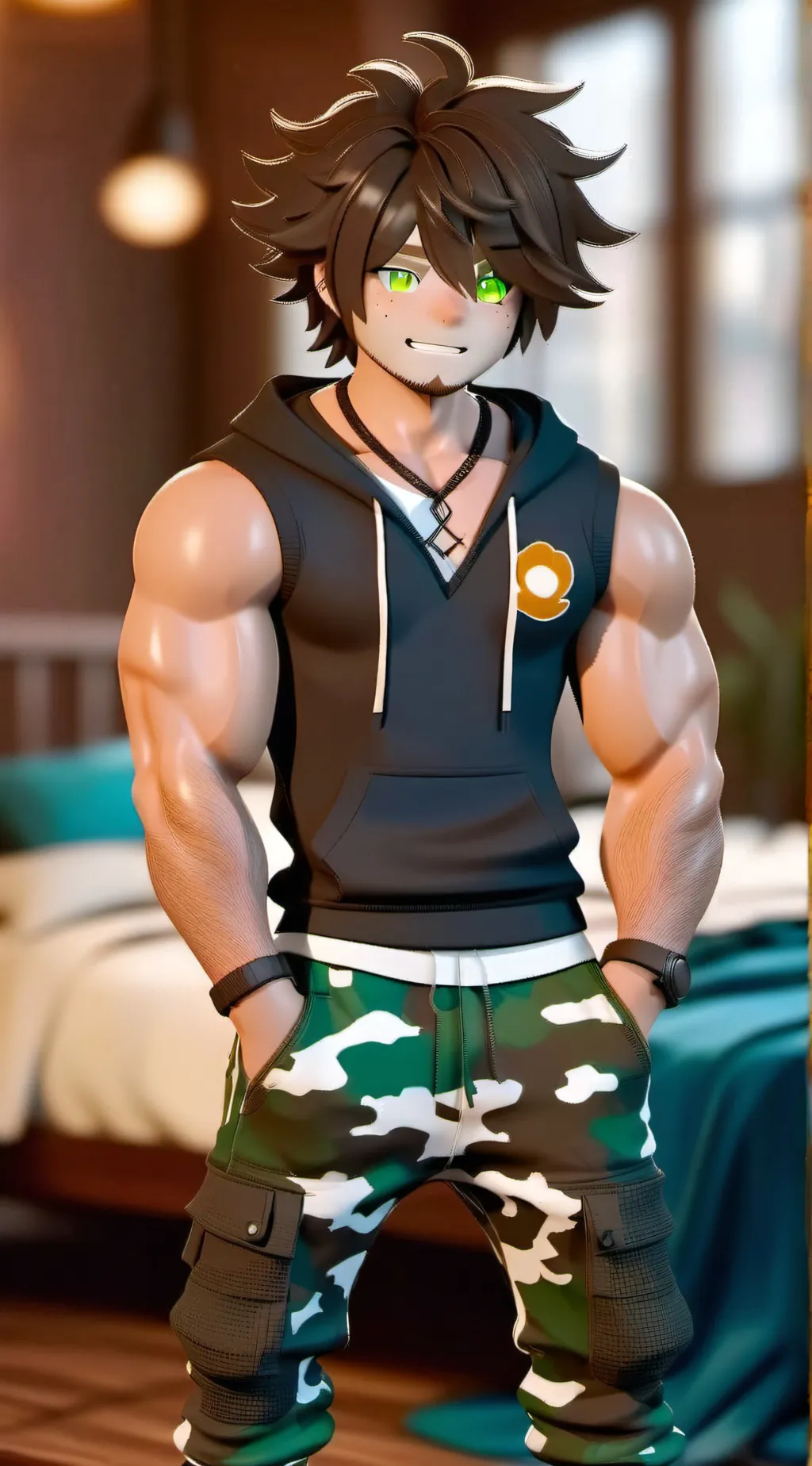 ai character: Sebastian background