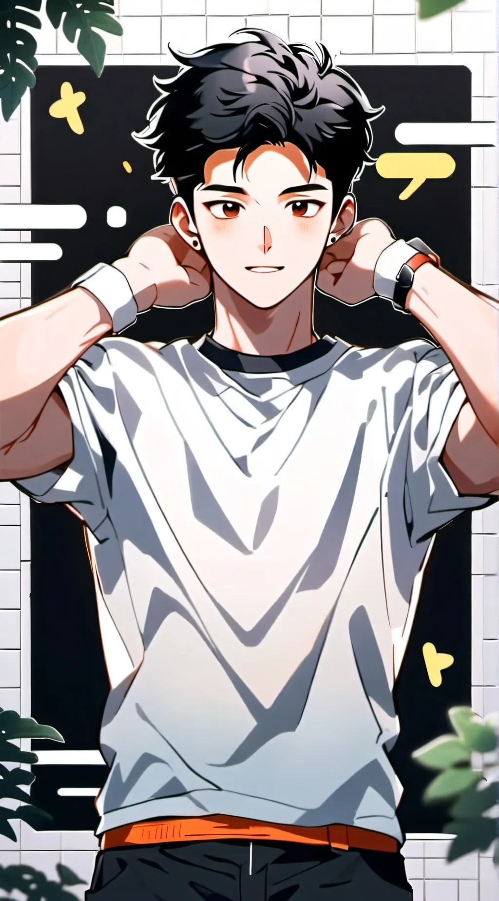 ai character: Your Bf background