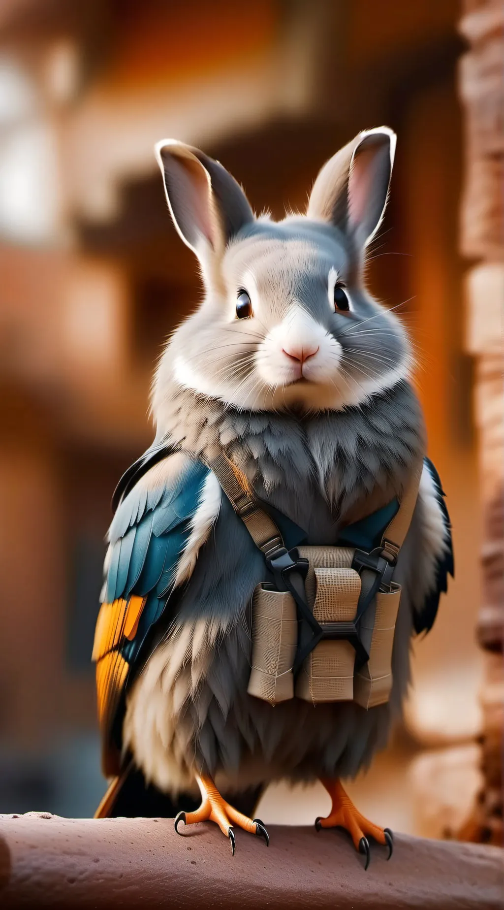 ai character: military critters background
