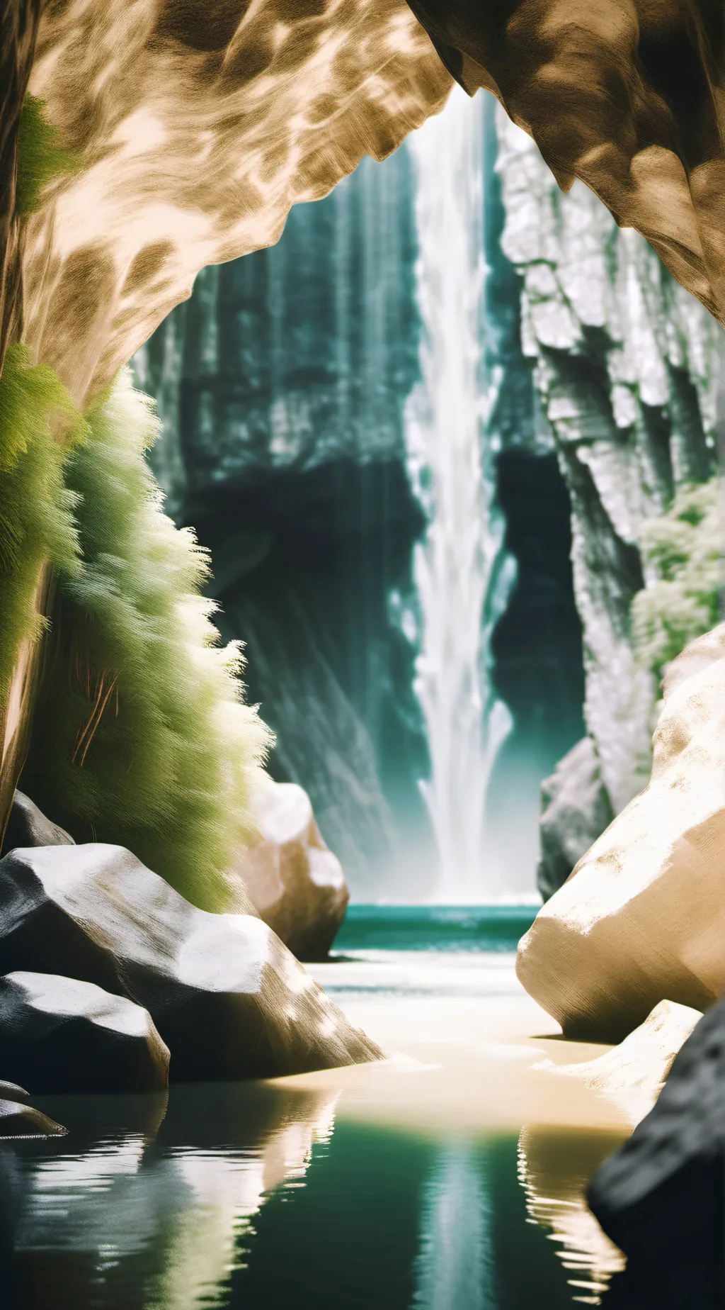 ai character: stone age march background