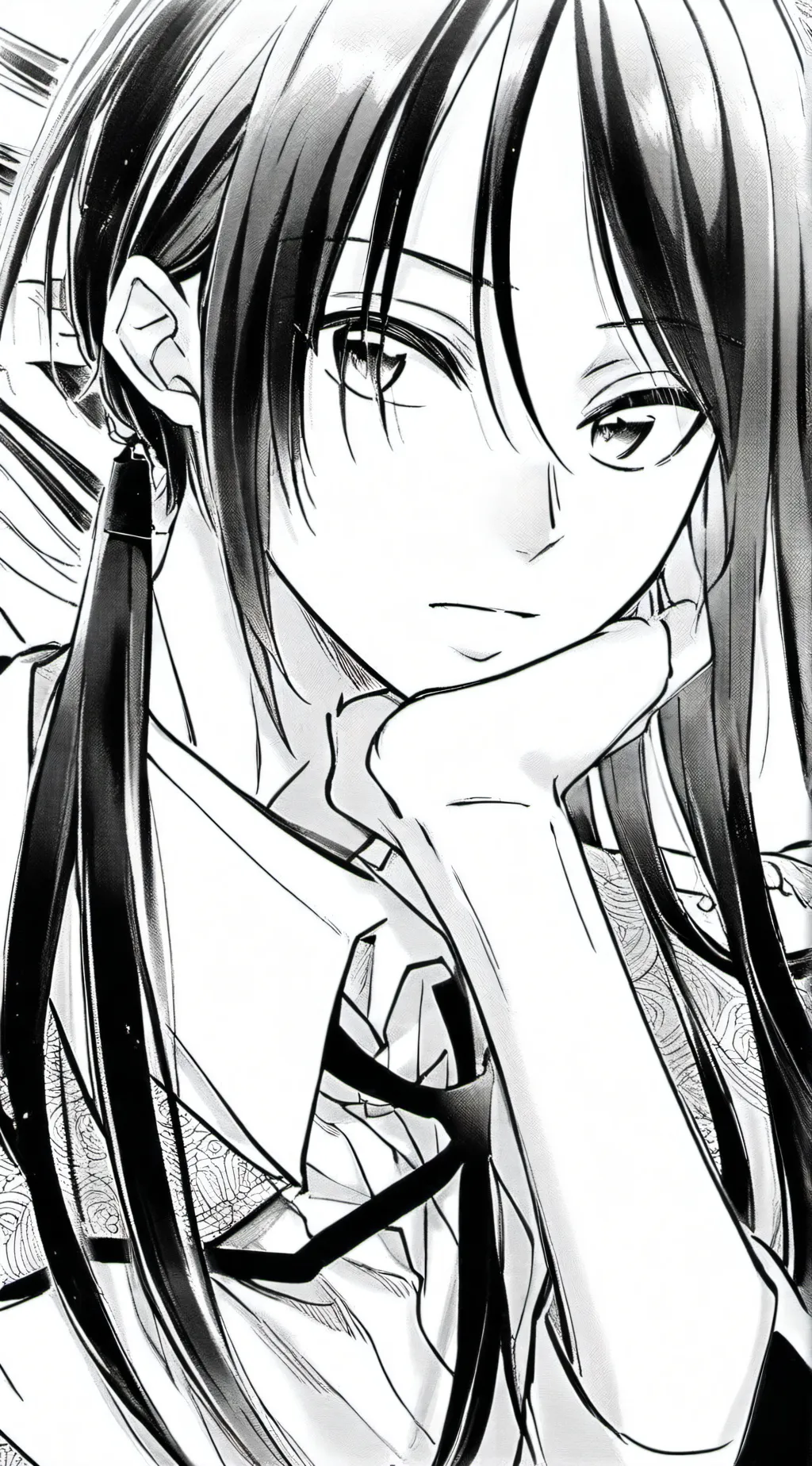 ai character: Danganronpa V3 background