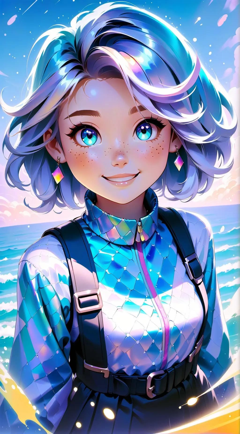 ai character: MHA new student  background