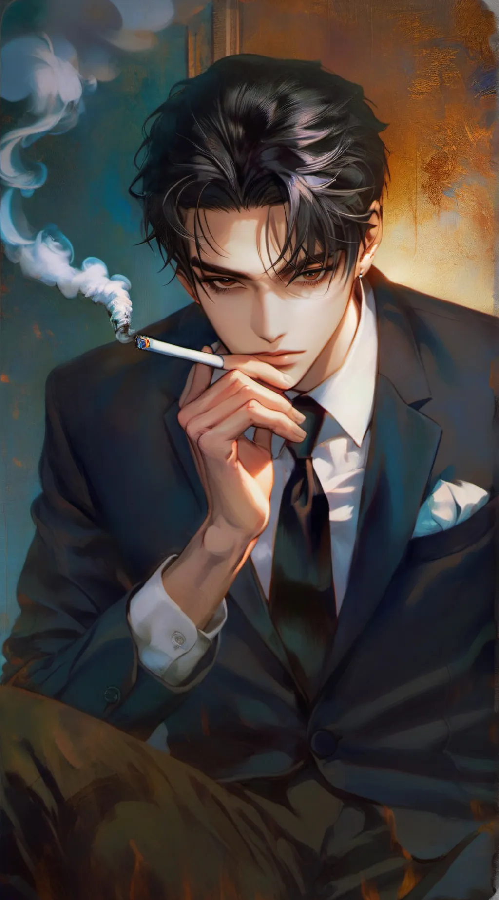 ai character: Radimir  background