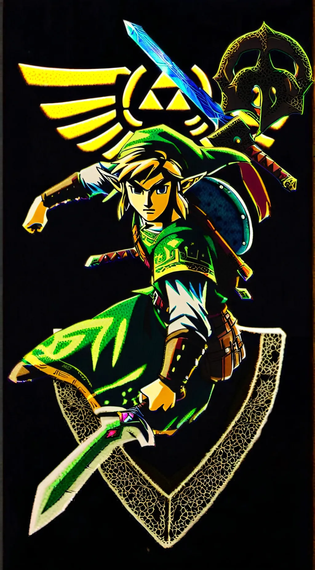 ai character: Link background