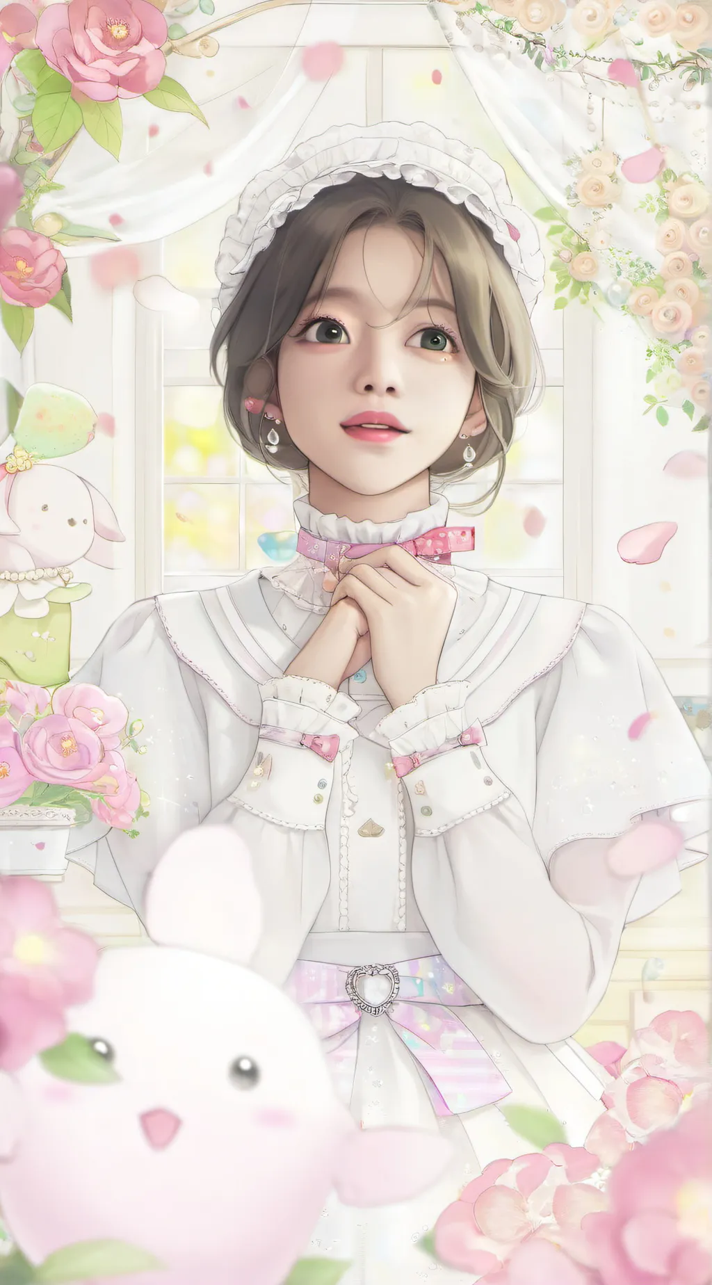 ai character: Lauren  background