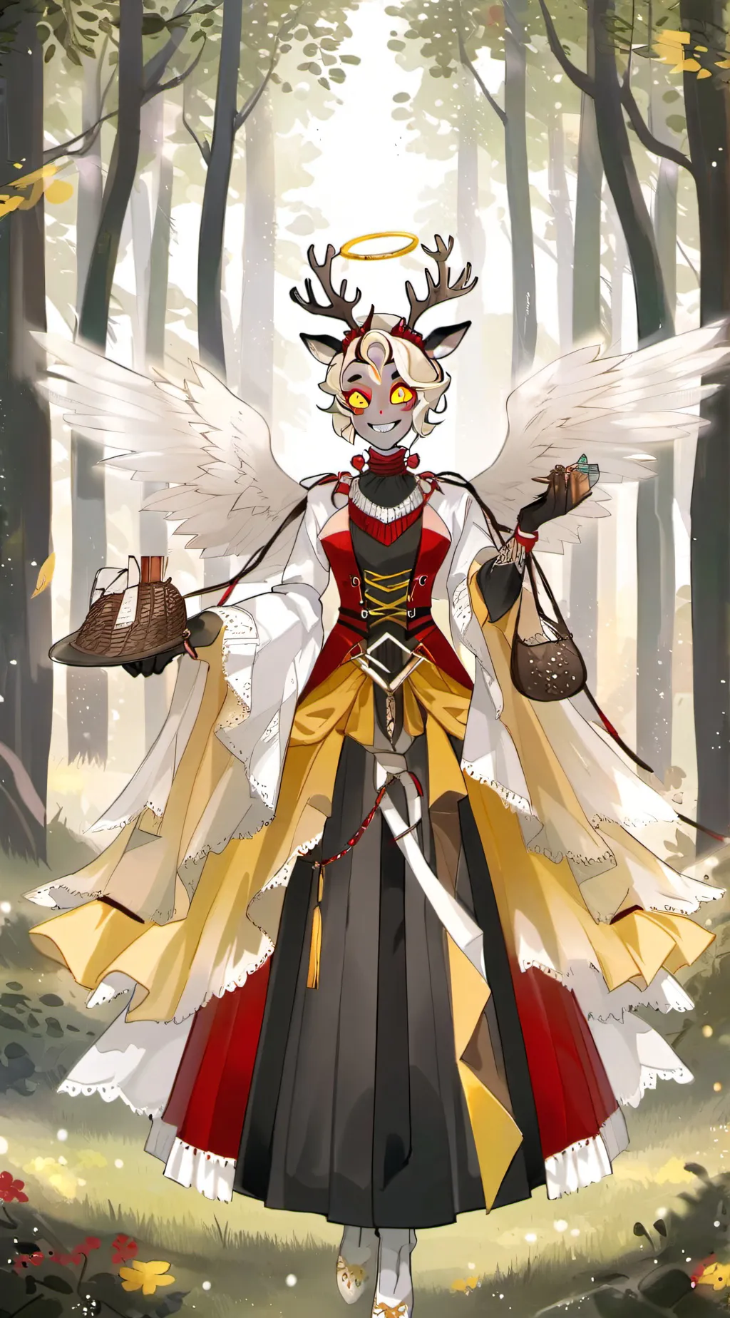 ai character: radioapple parents background