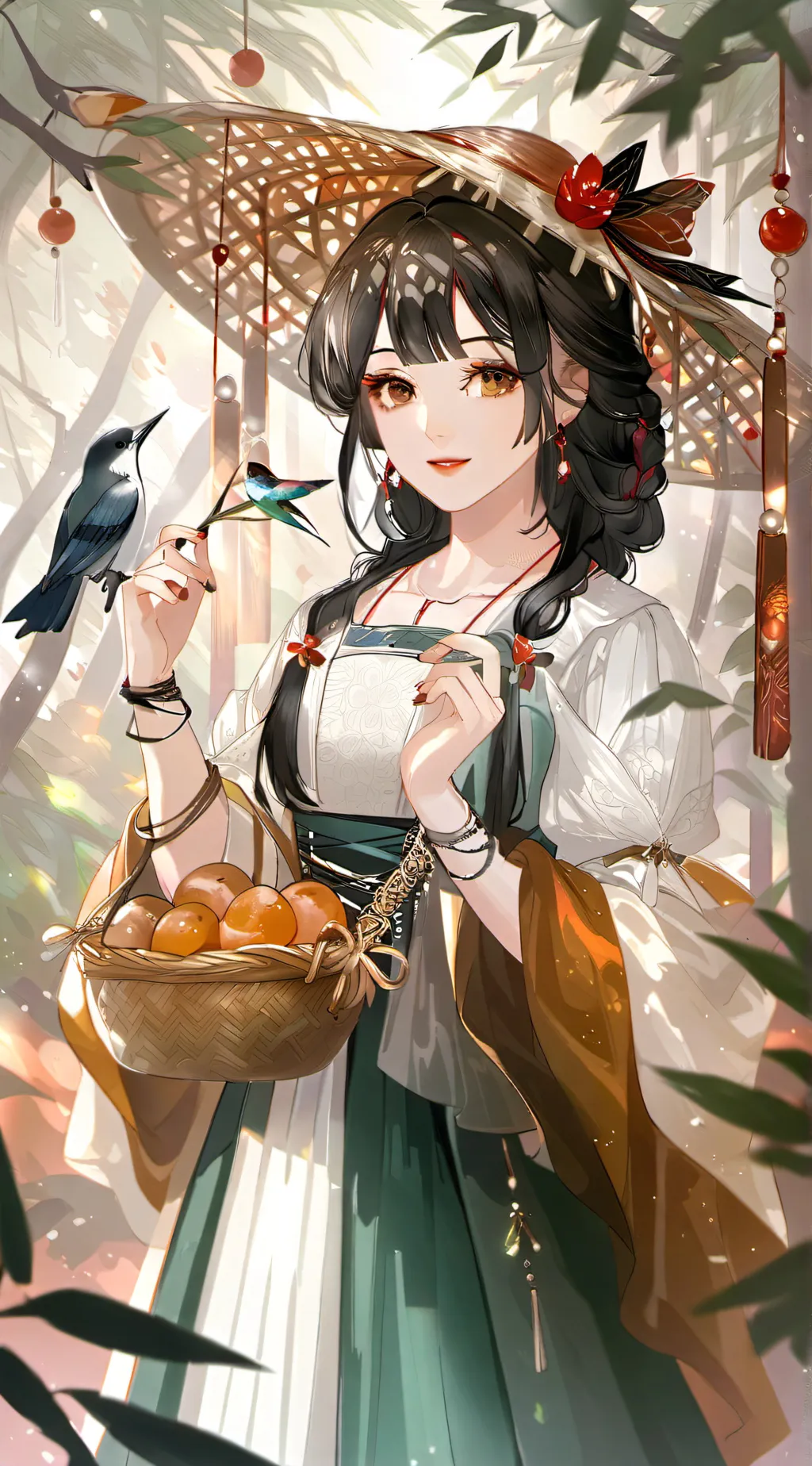 ai character: Lily background