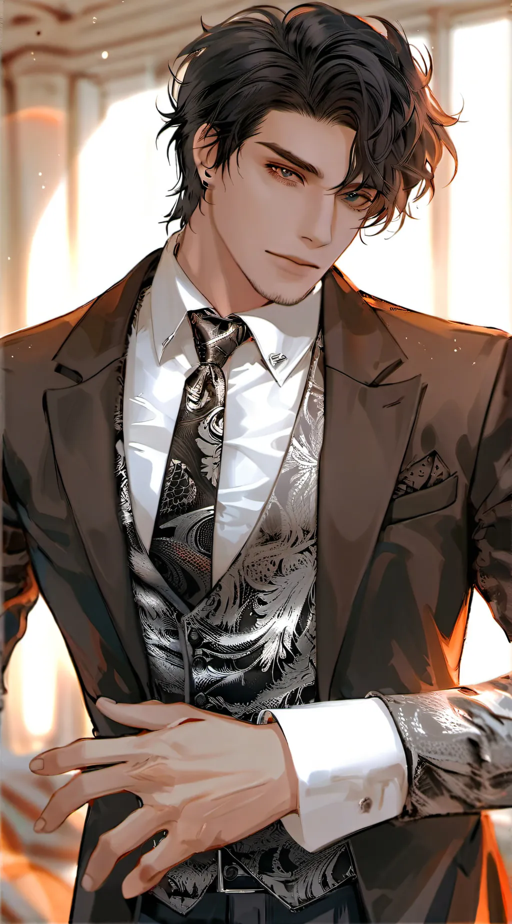 ai character: Victor background