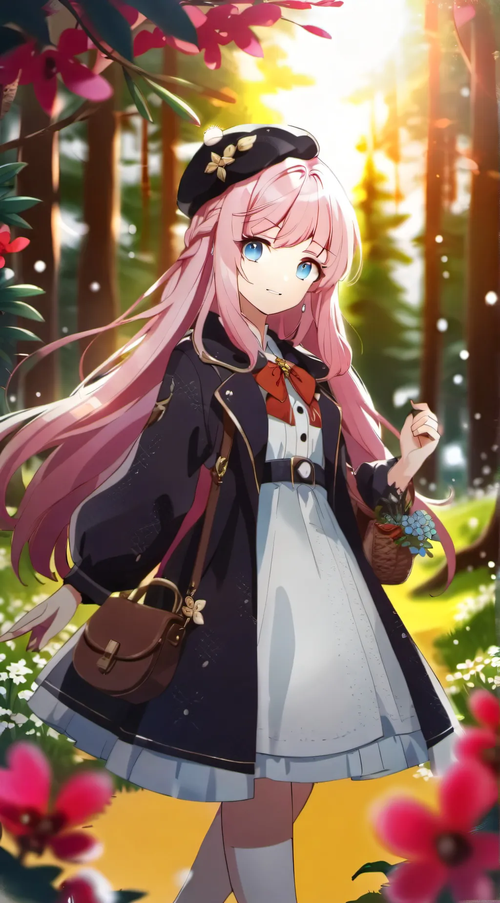 ai character: Aurora background