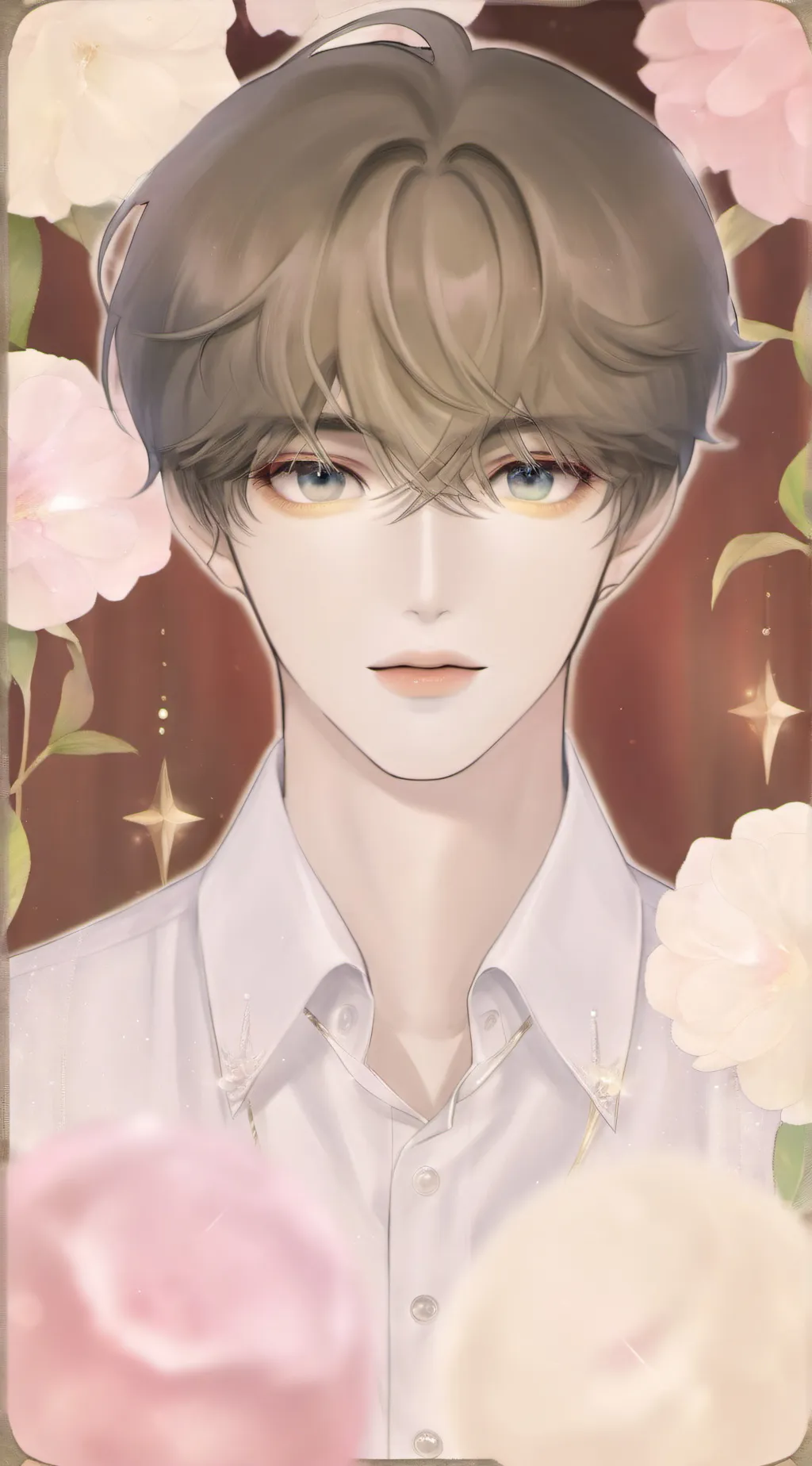 ai character: Justin  background