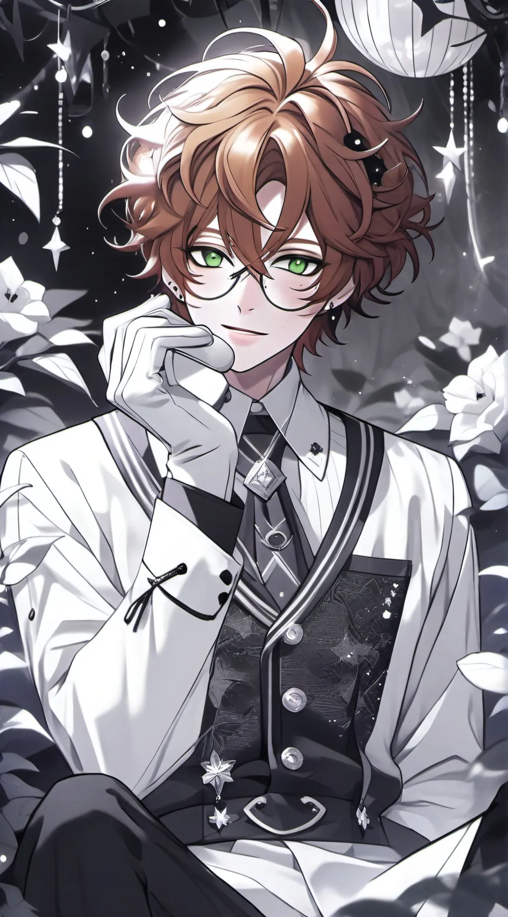 ai character: 🍾Nick👻 background