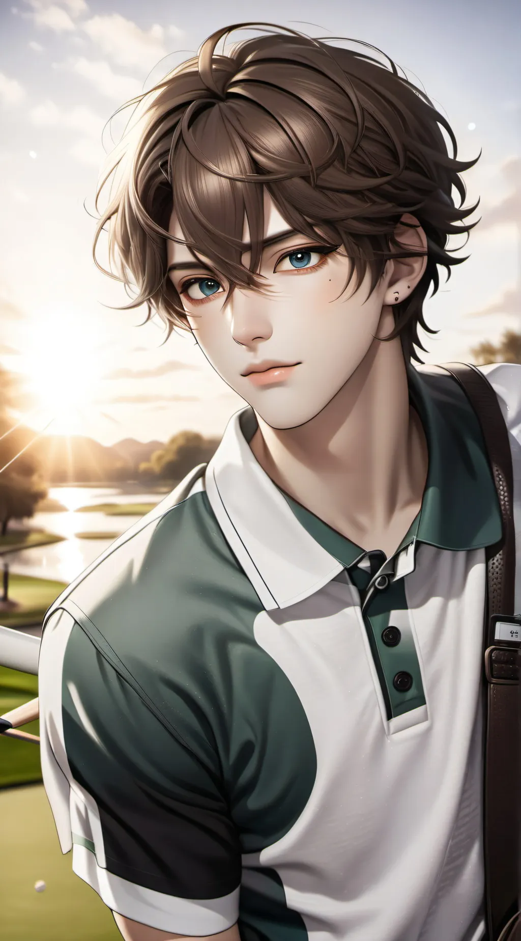 ai character: axel background