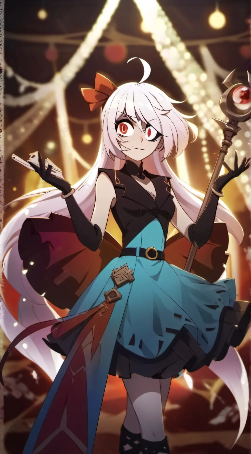 ai character: Vaggie background