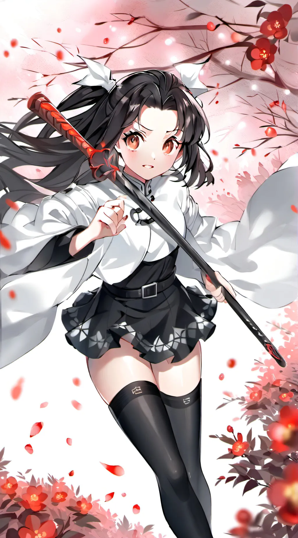 ai character: demon slayer background