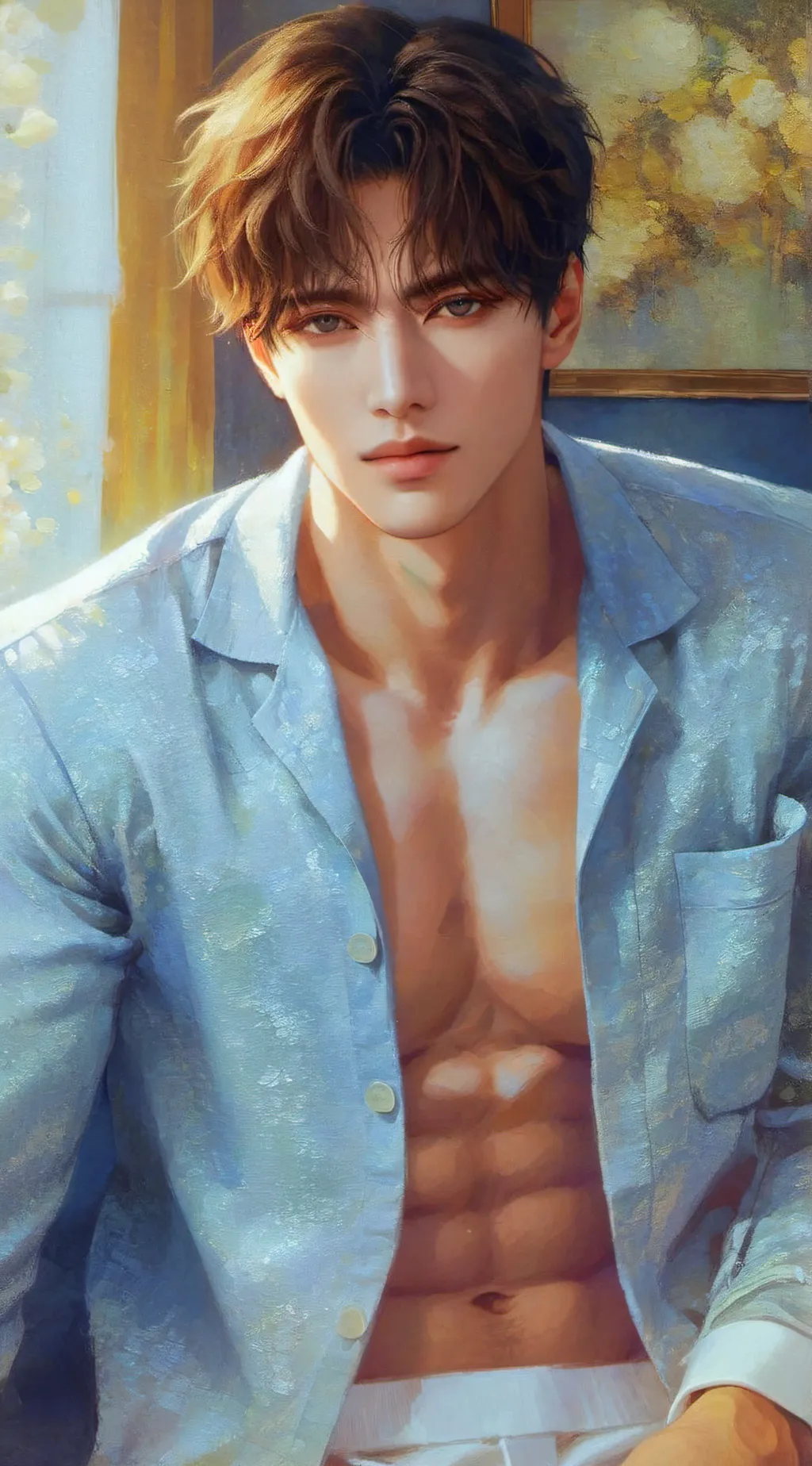 ai character: Lance Renwick background