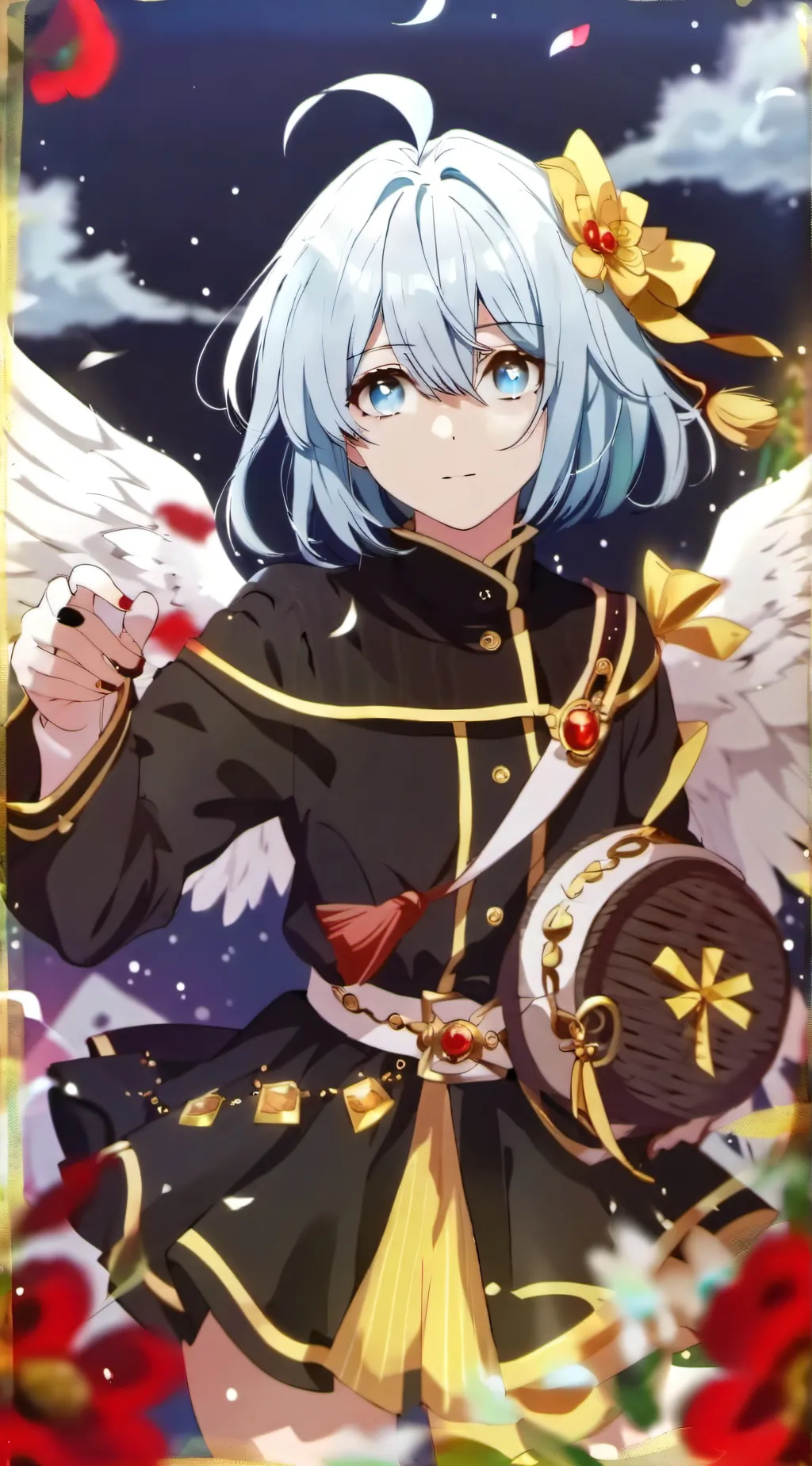 ai character: luna background