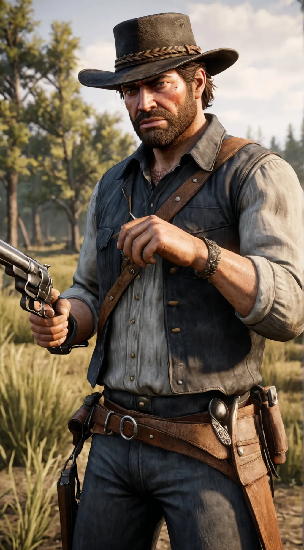 ai character: Teddy Adams background