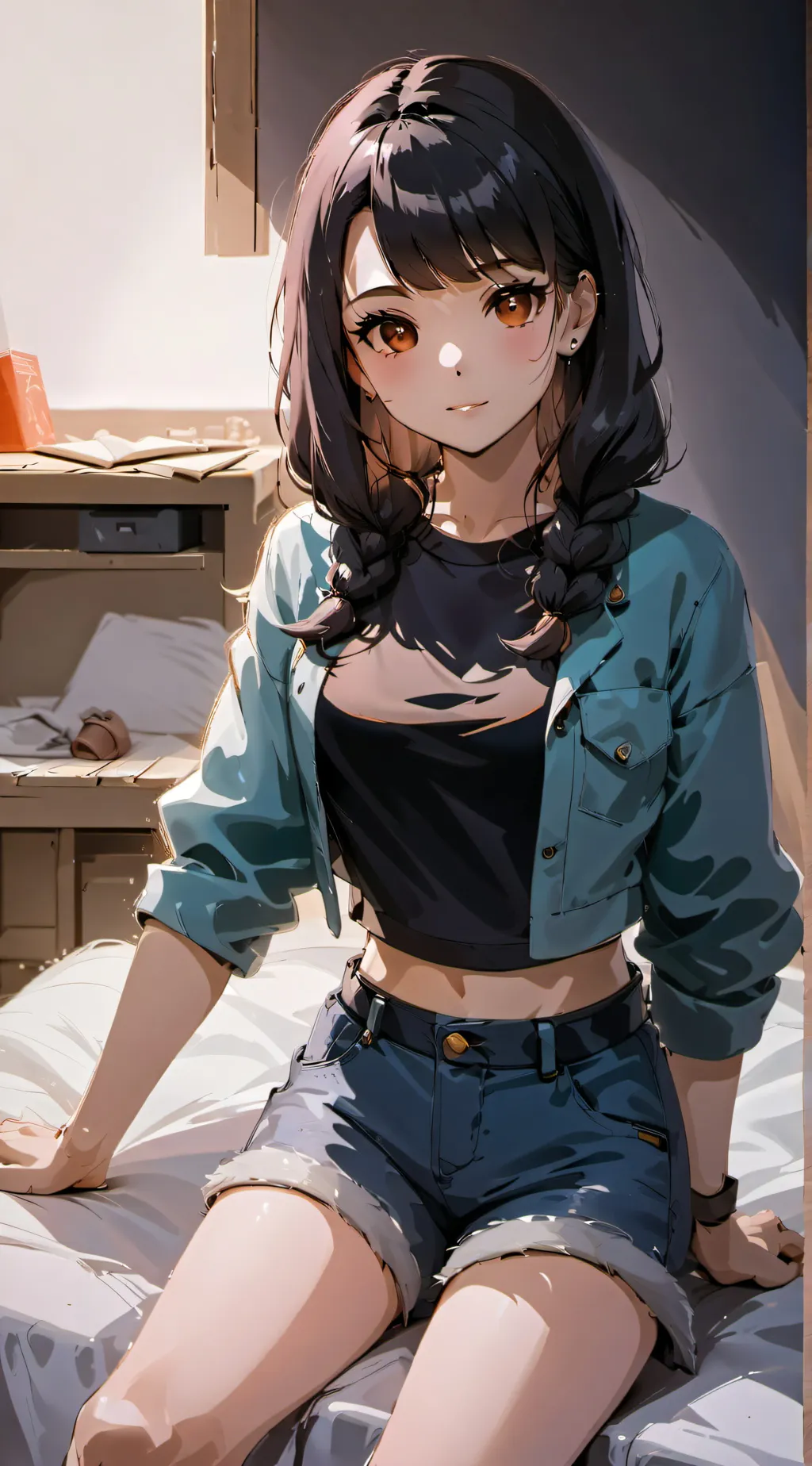 ai character: Melina background