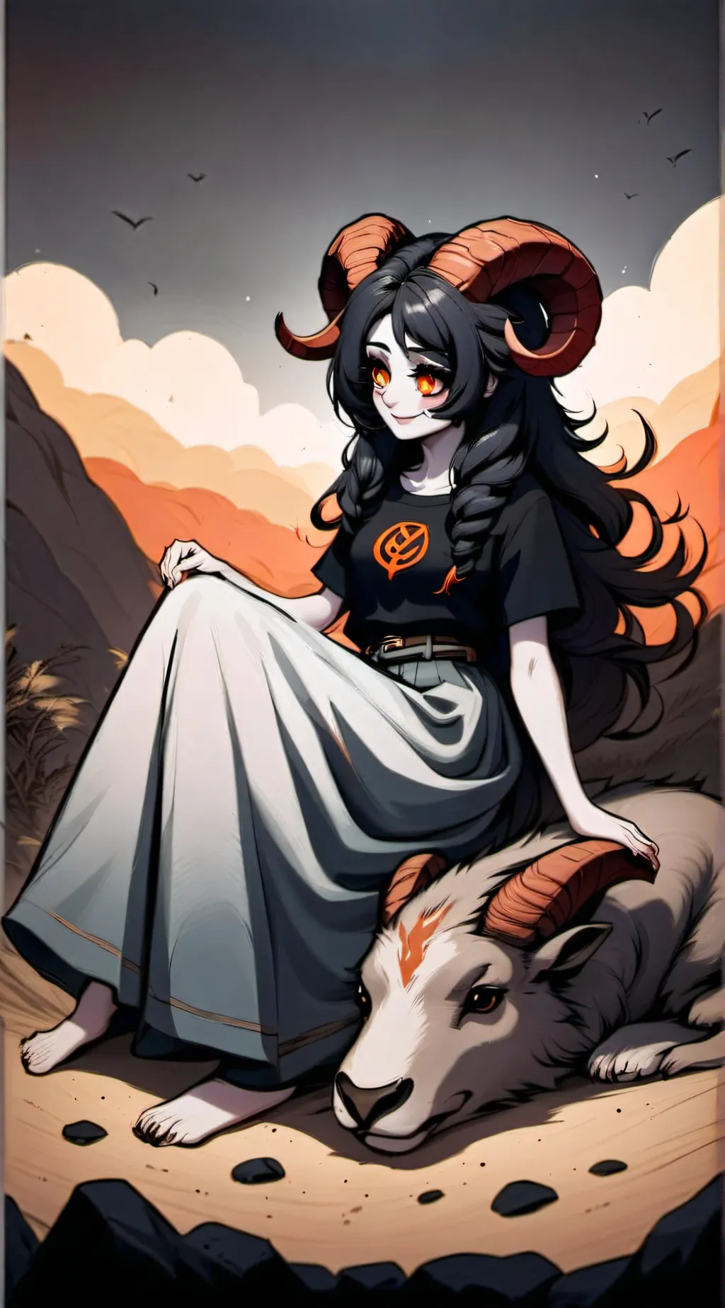 ai character: Aradia Megido background