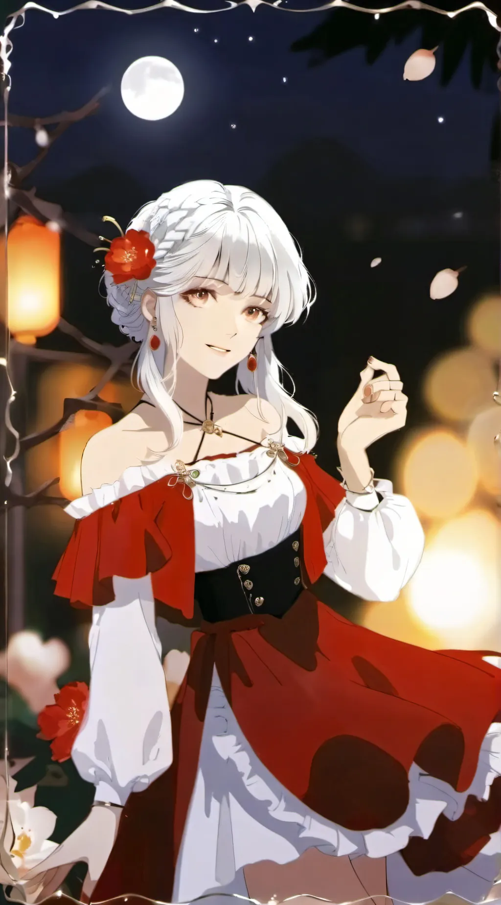 ai character: image promp exampl background