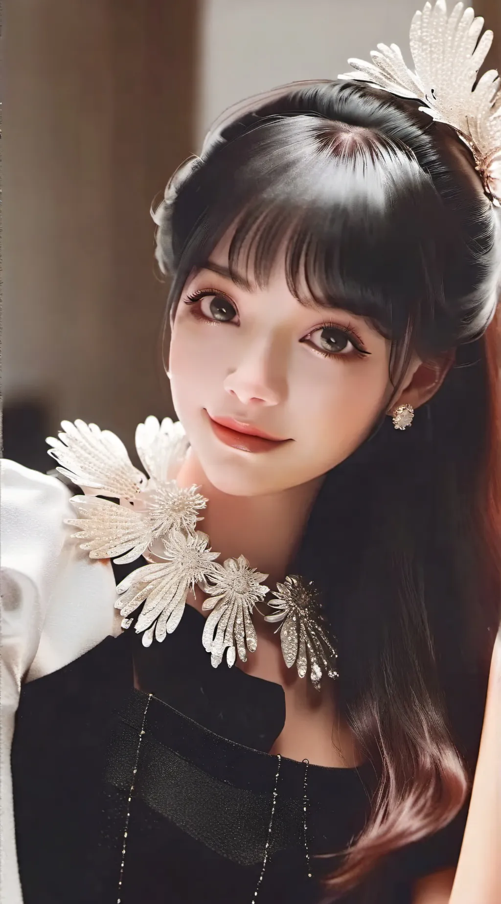 ai character: Luna background