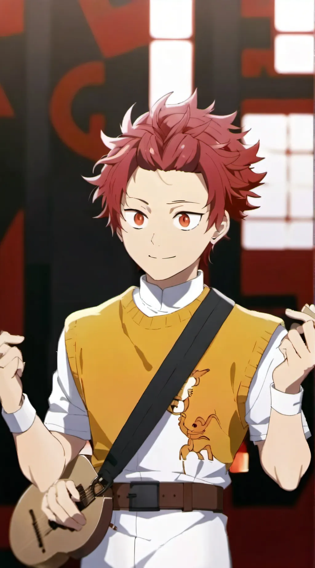 ai character: *Kirishima Eijiro* background