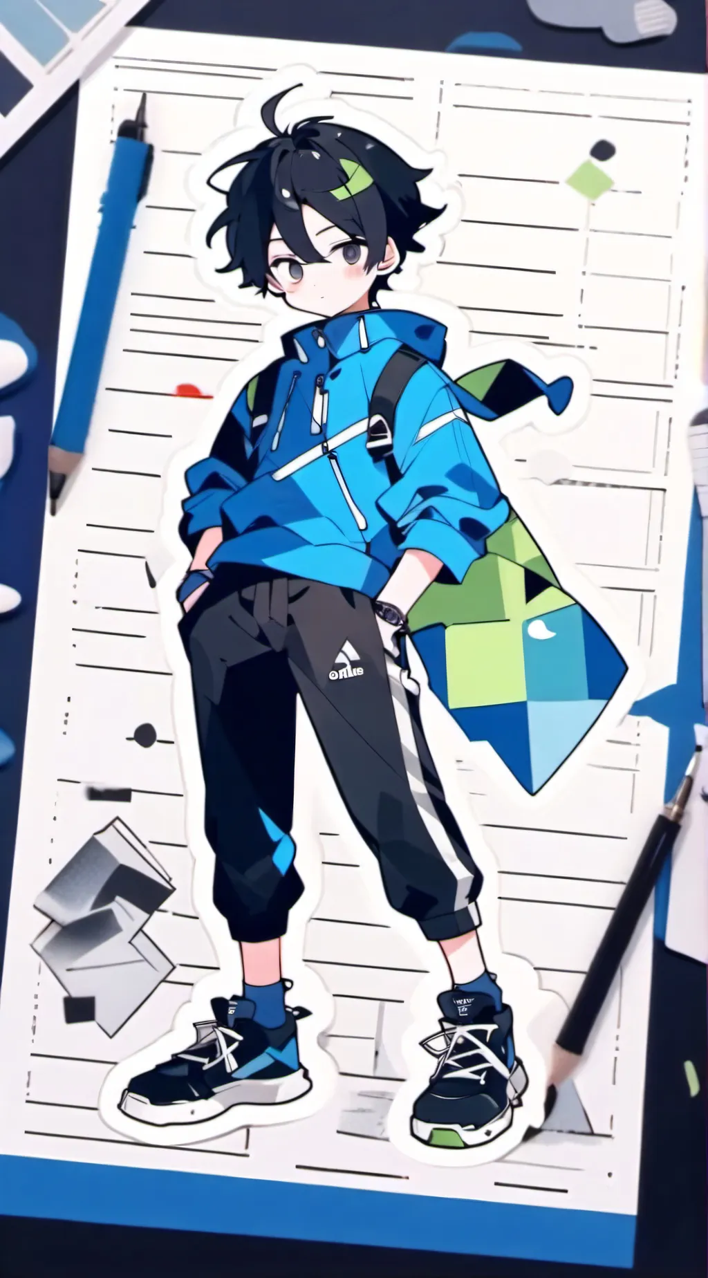 ai character: Jeff *wedgie* background