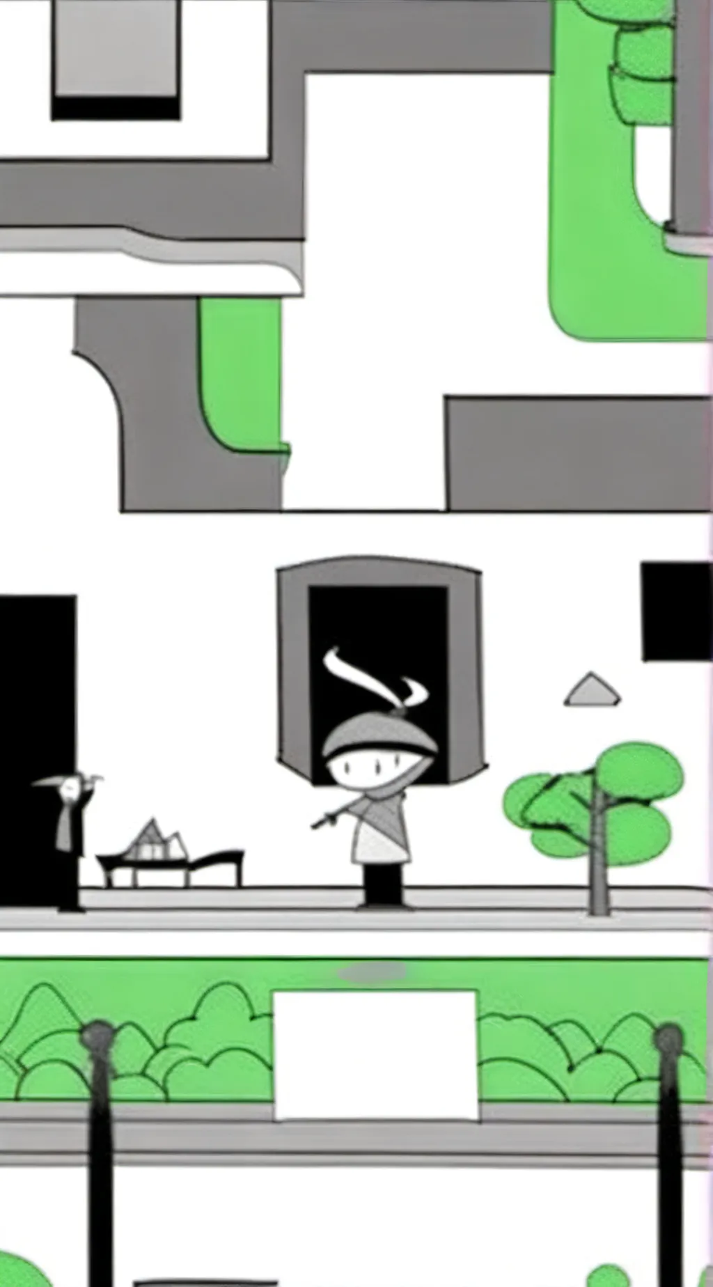 ai character: dandys world au background