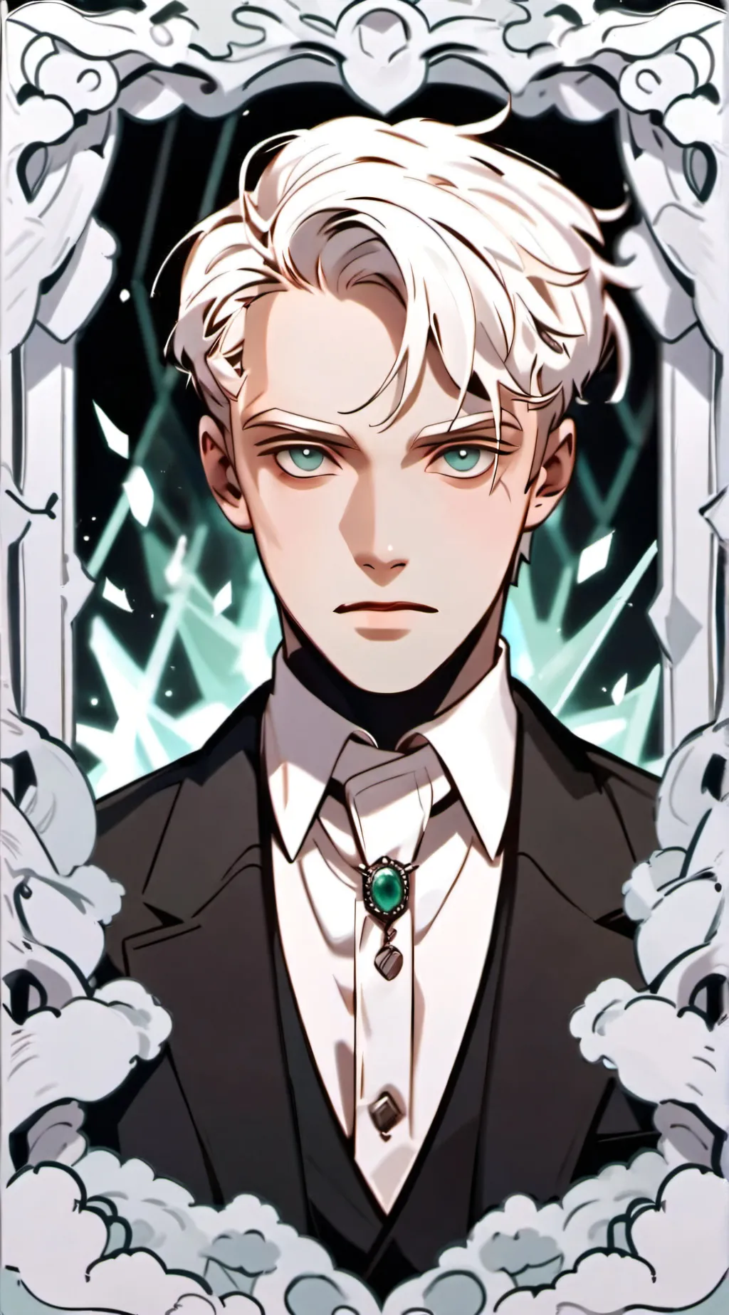 ai character: DRACO MALFOY background