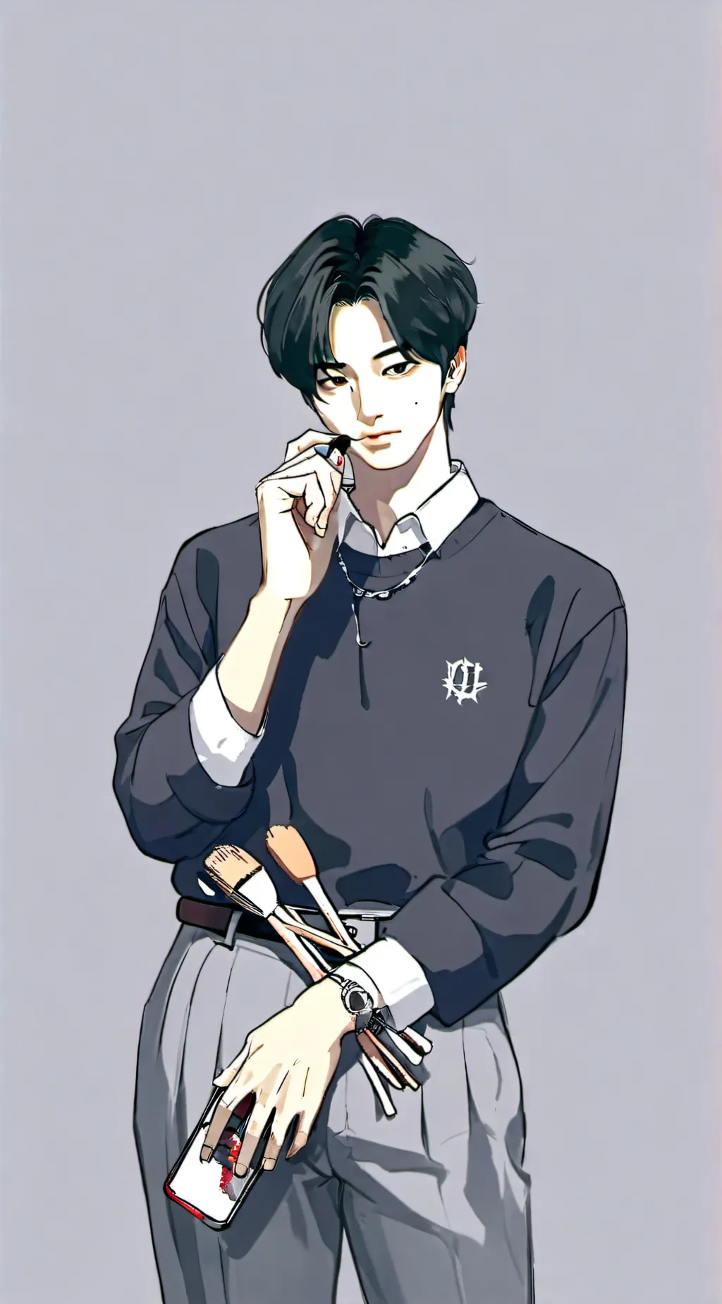 ai character: Travis background