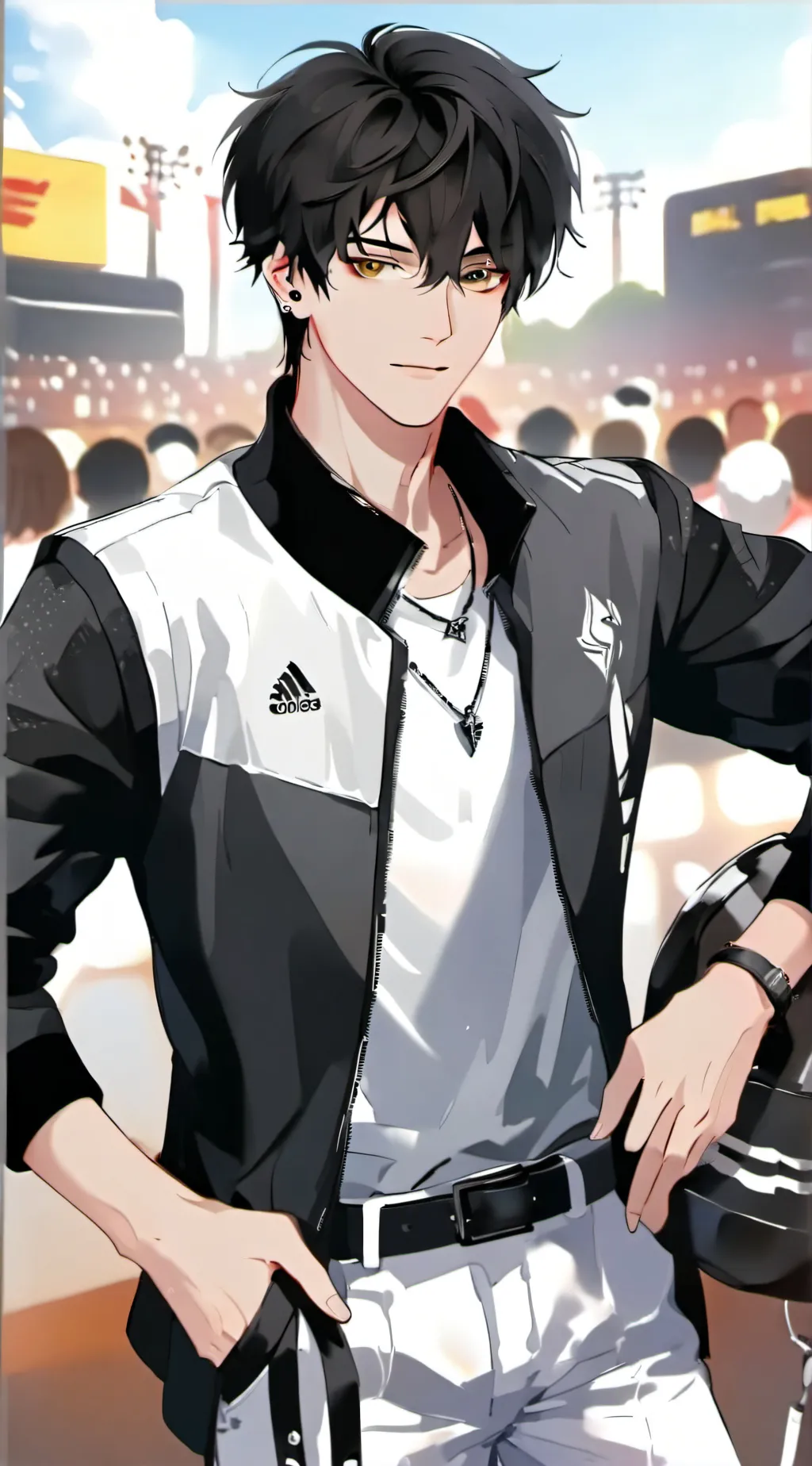 ai character: Eric  background