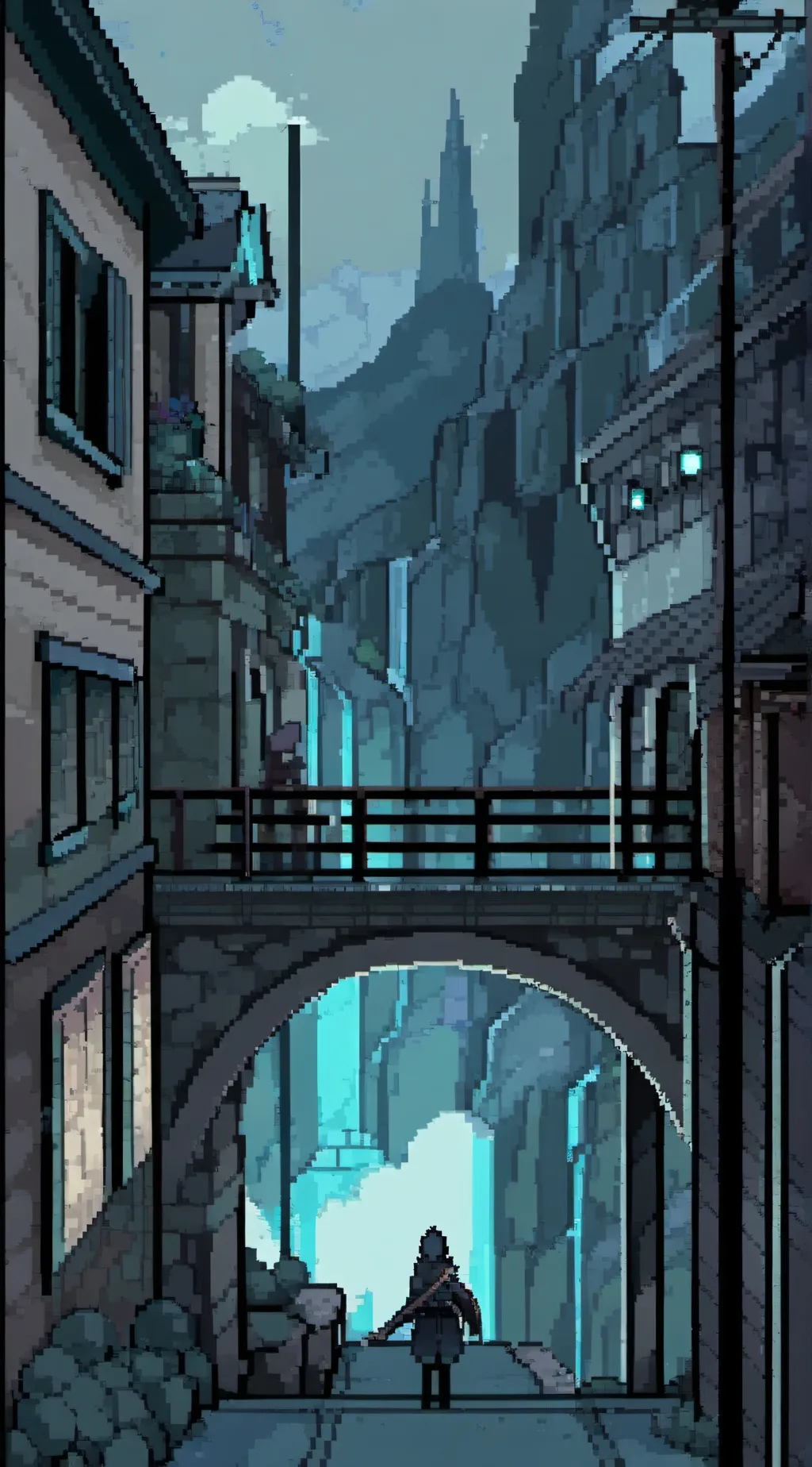 ai character: Zenitsu mad background