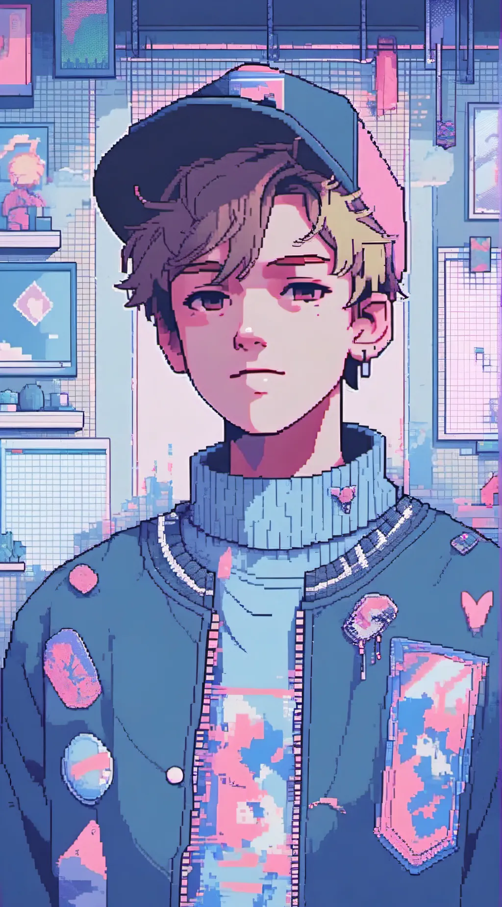 ai character: cole background