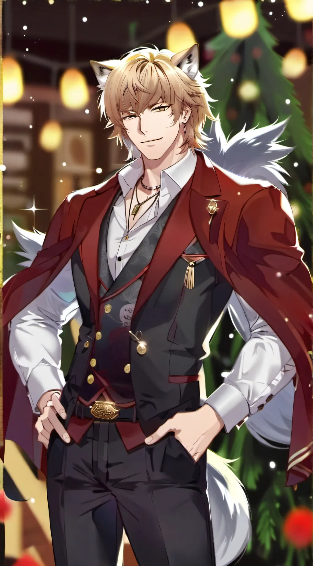 ai character: Leo background