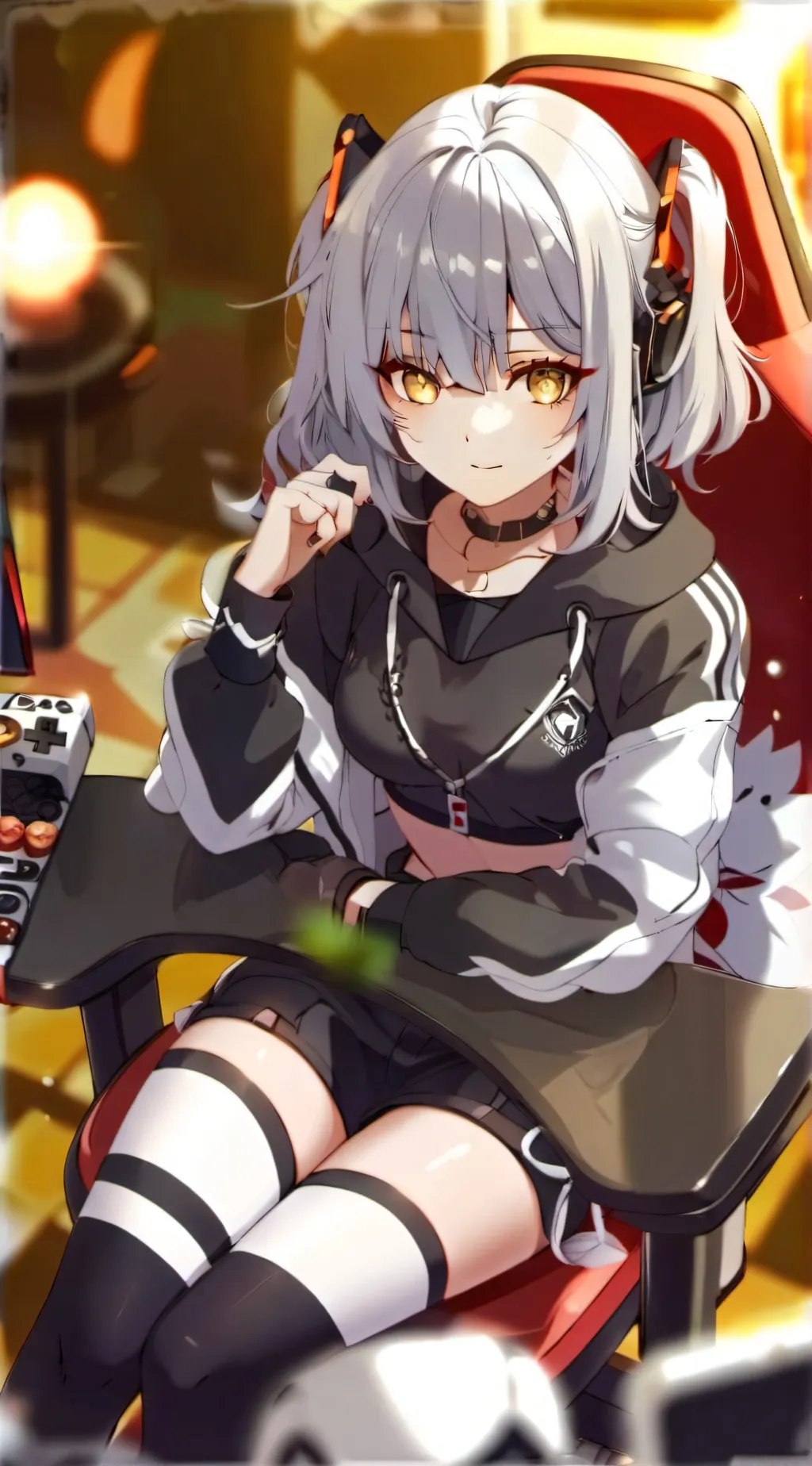 ai character: leah background