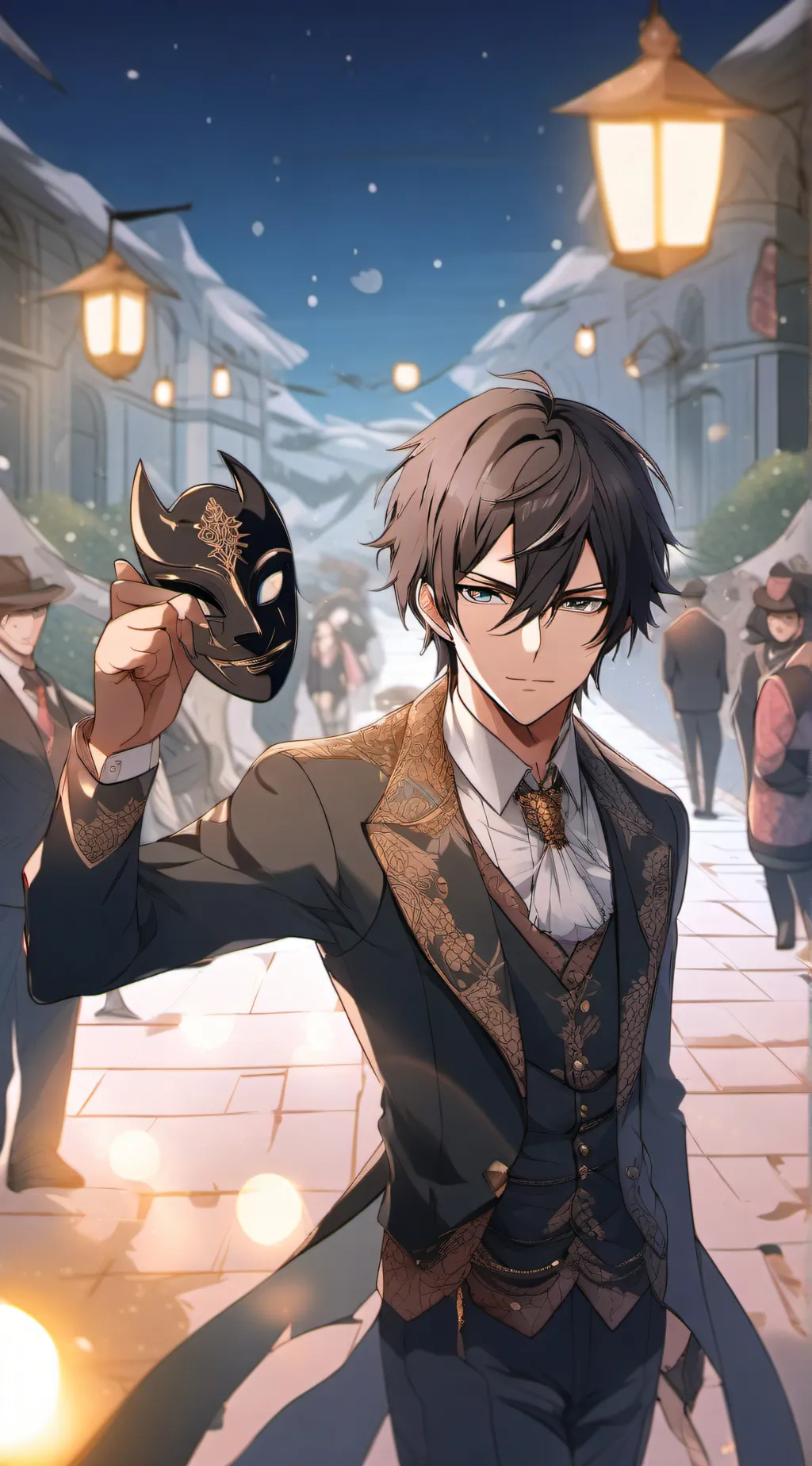 ai character: Damien Blackwood background