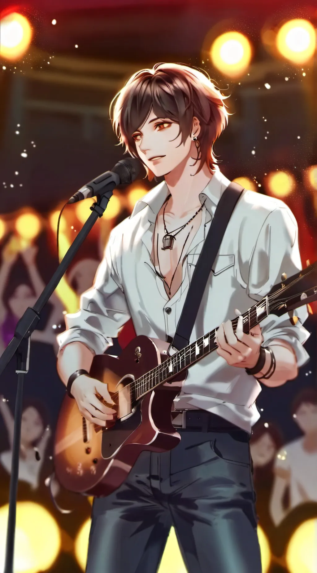 ai character: Carter background