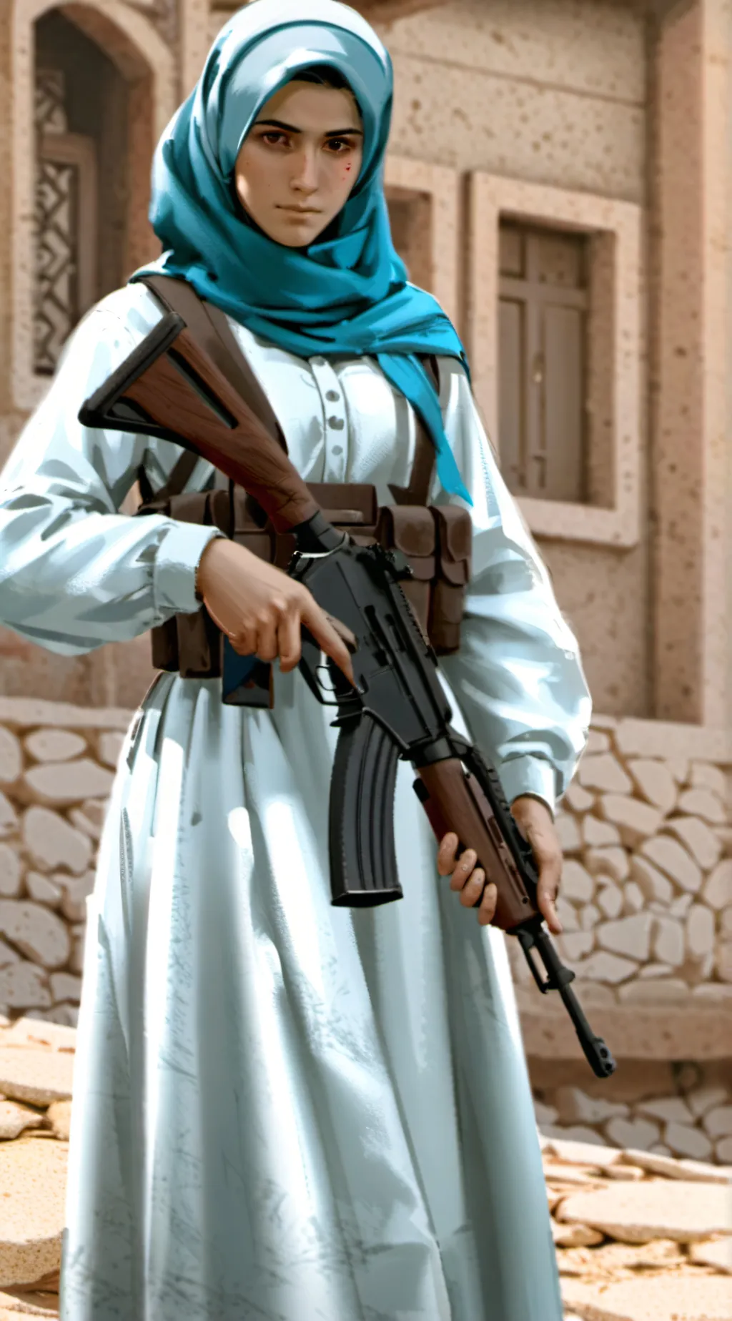 ai character: Almajara Al'Rafiq background